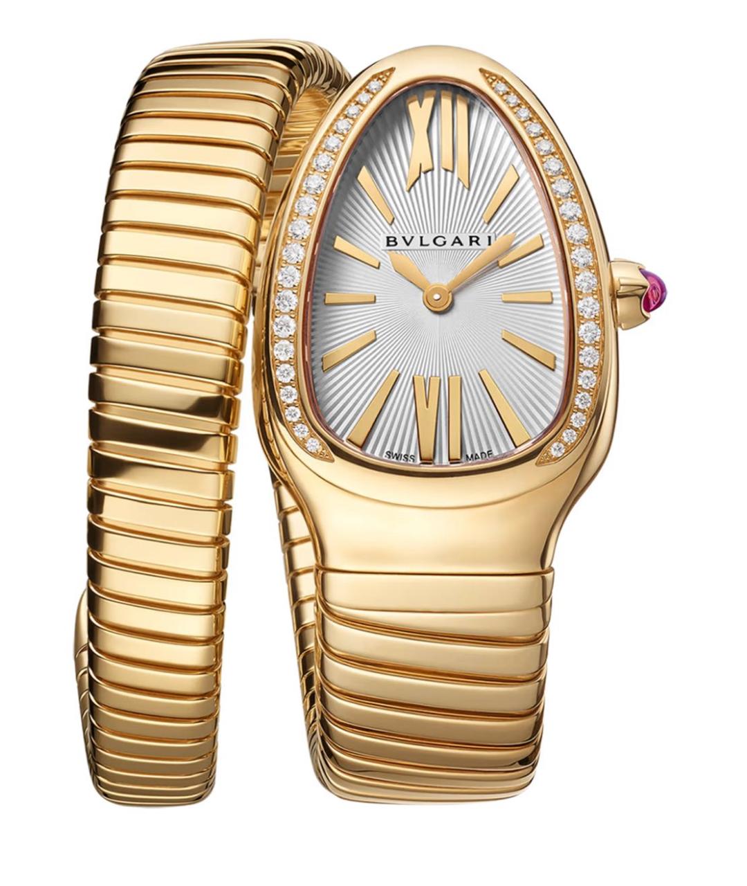 BVLGARI Золотые часы, фото 1