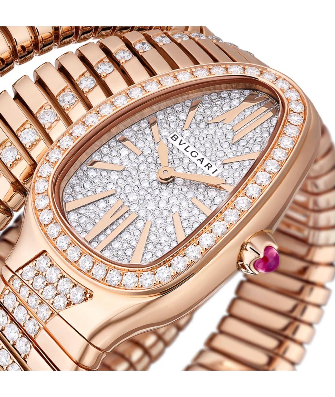 BVLGARI Золотые часы, фото 2