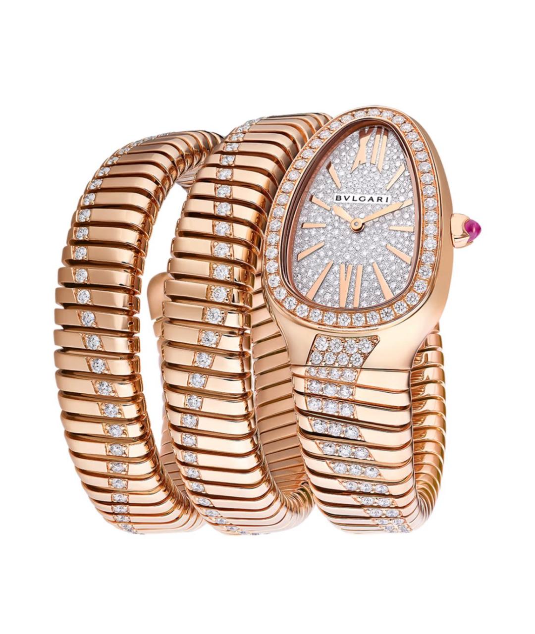 BVLGARI Золотые часы, фото 3