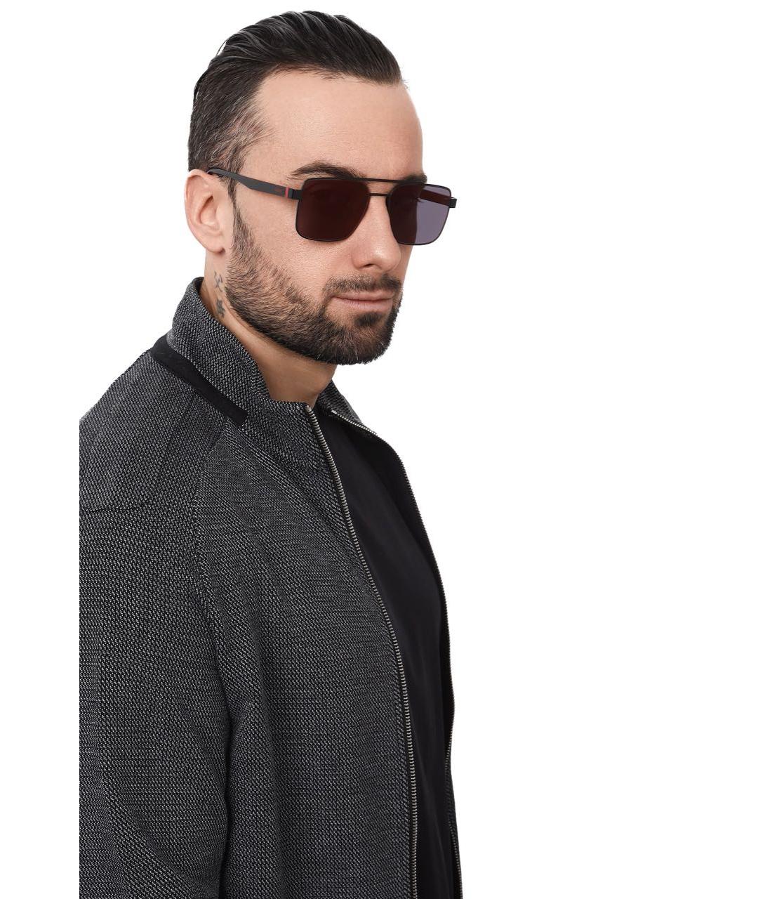 HUGO BOSS Черные солнцезащитные очки, фото 8