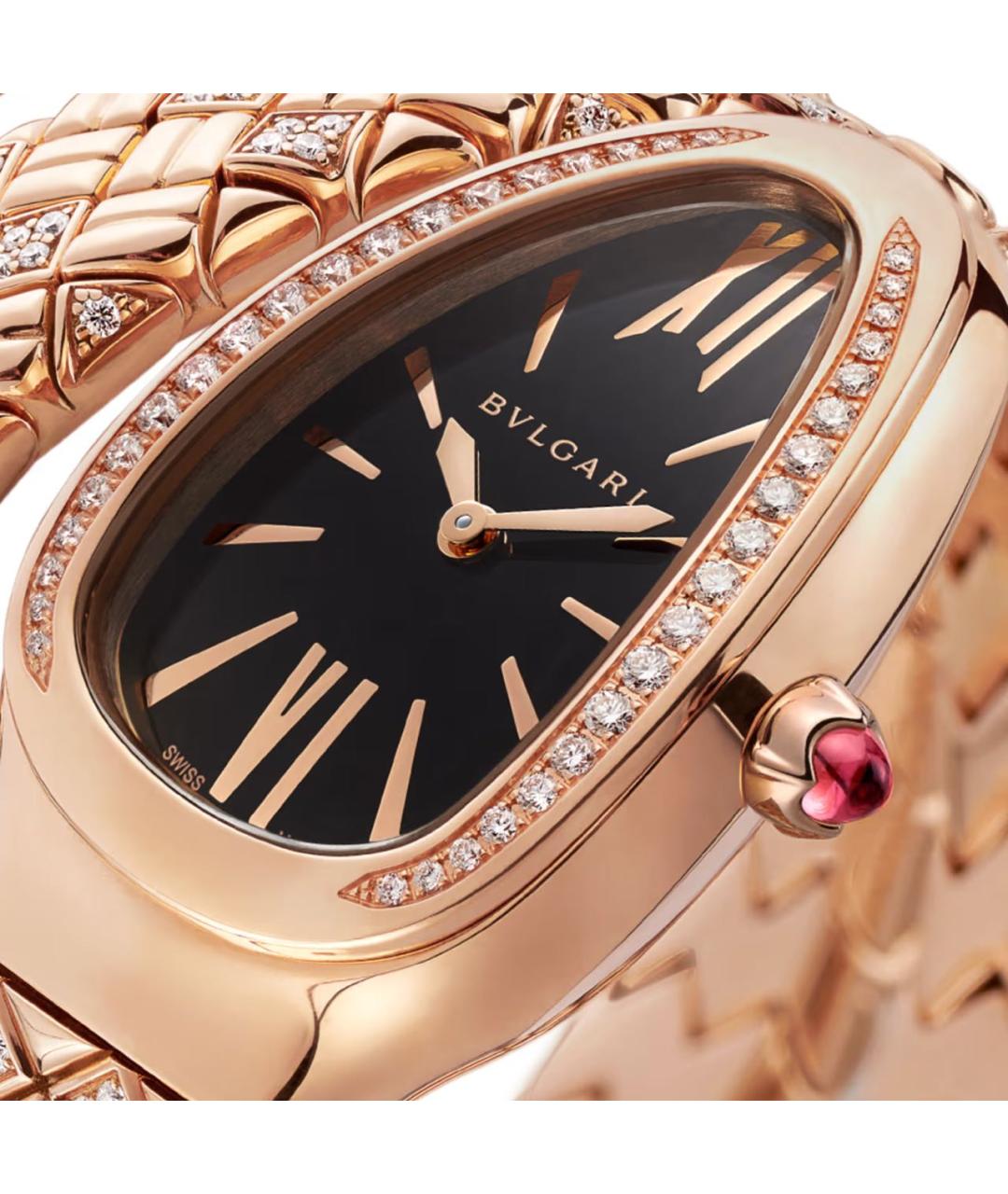 BVLGARI Золотые часы, фото 3