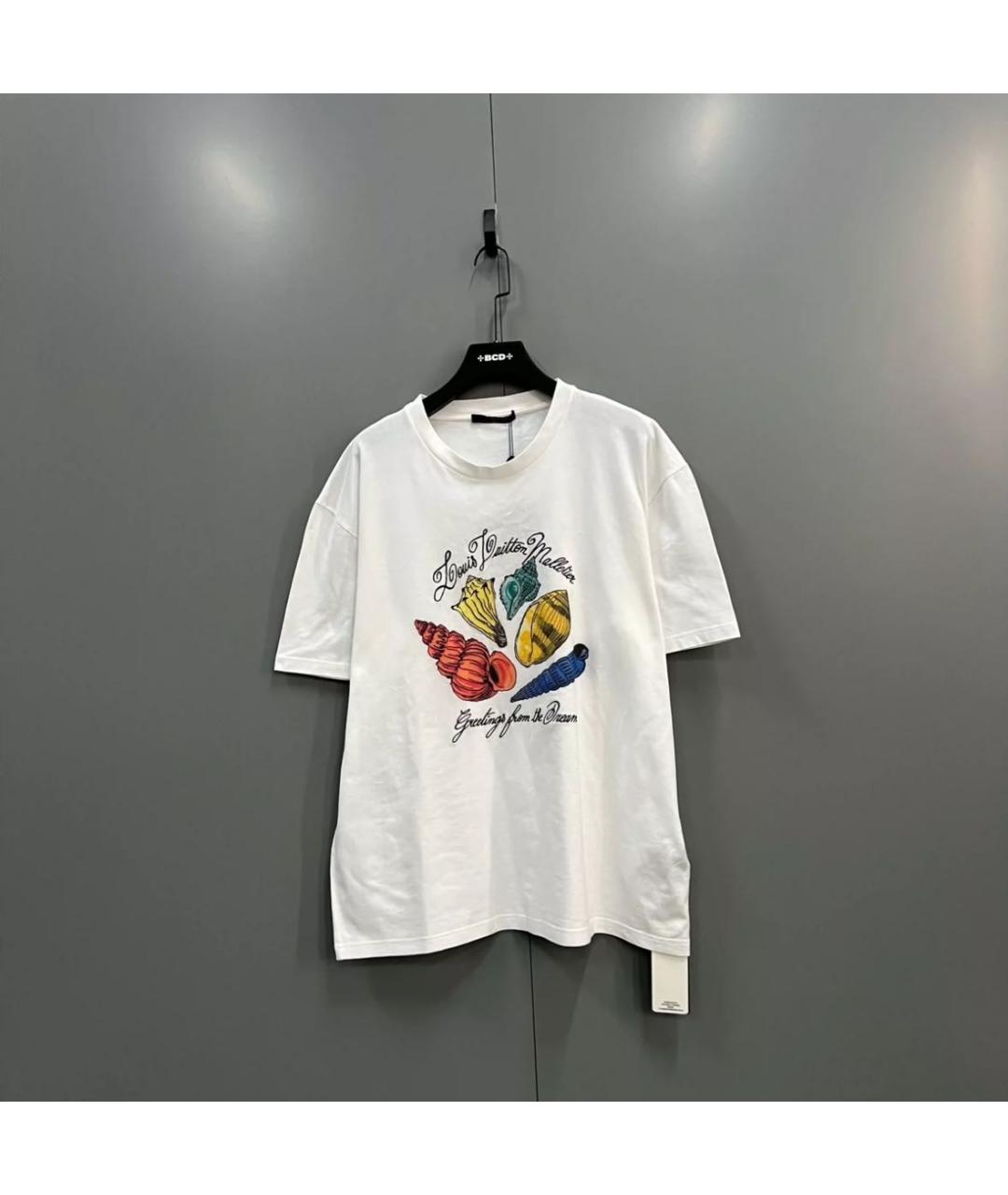 LOUIS VUITTON Белая футболка, фото 2