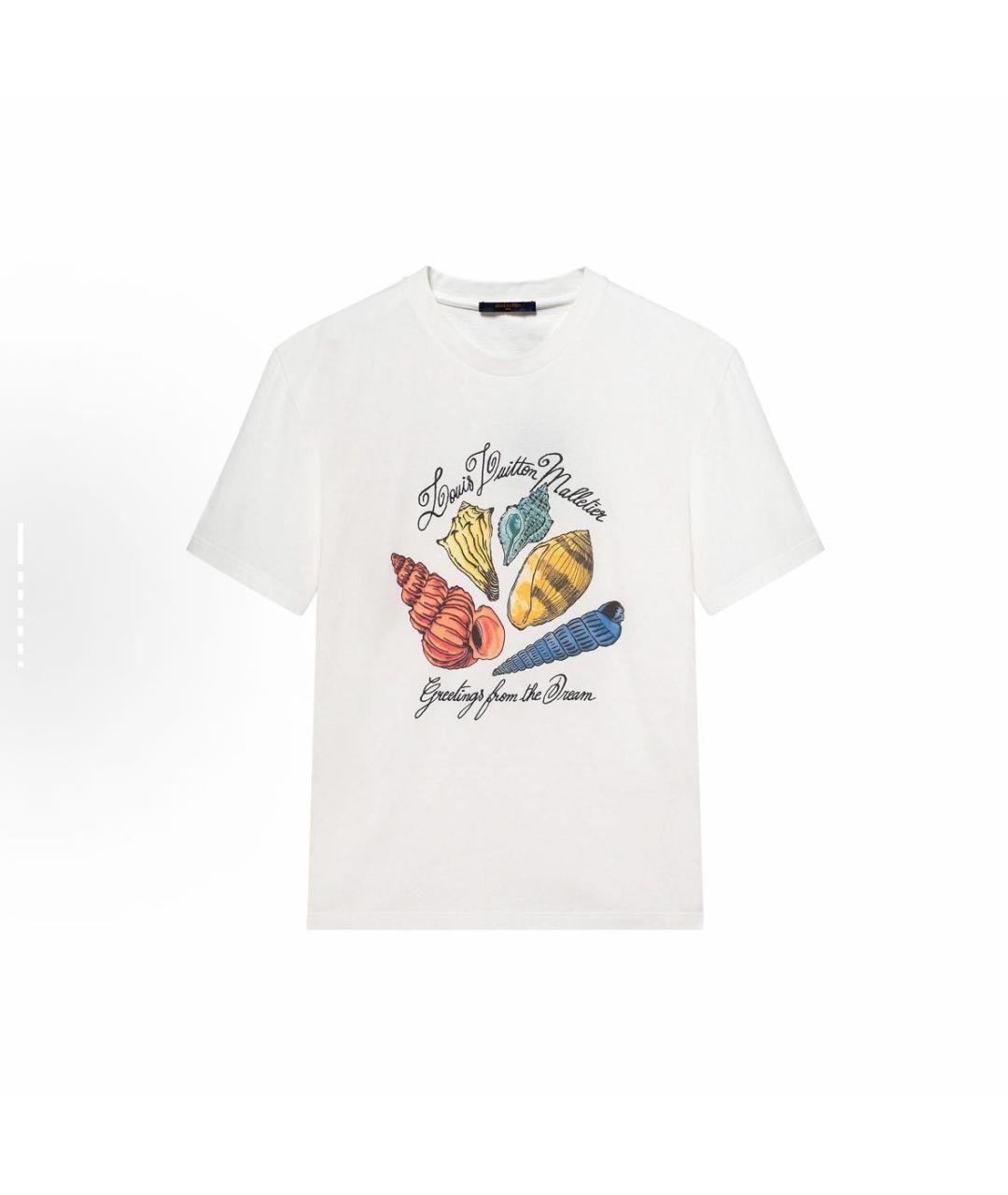LOUIS VUITTON Белая футболка, фото 5