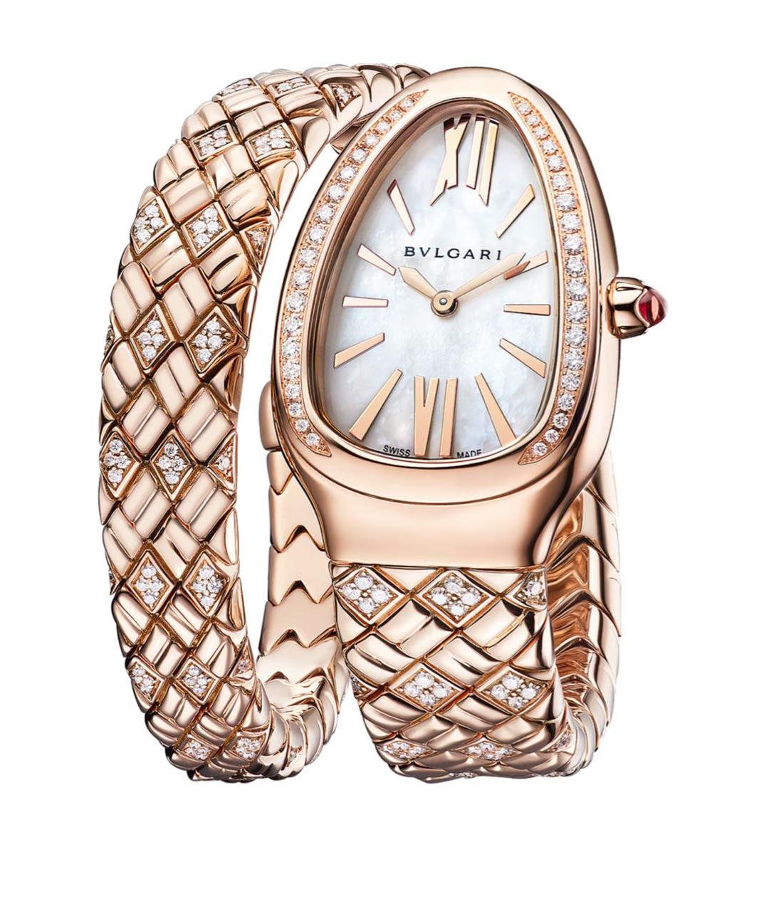 BVLGARI Золотые часы, фото 2