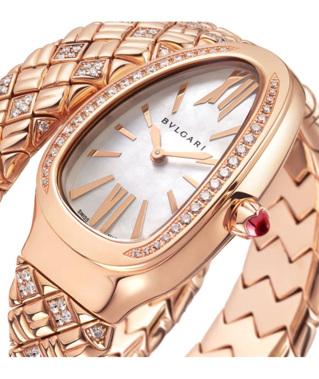 BVLGARI Золотые часы, фото 3