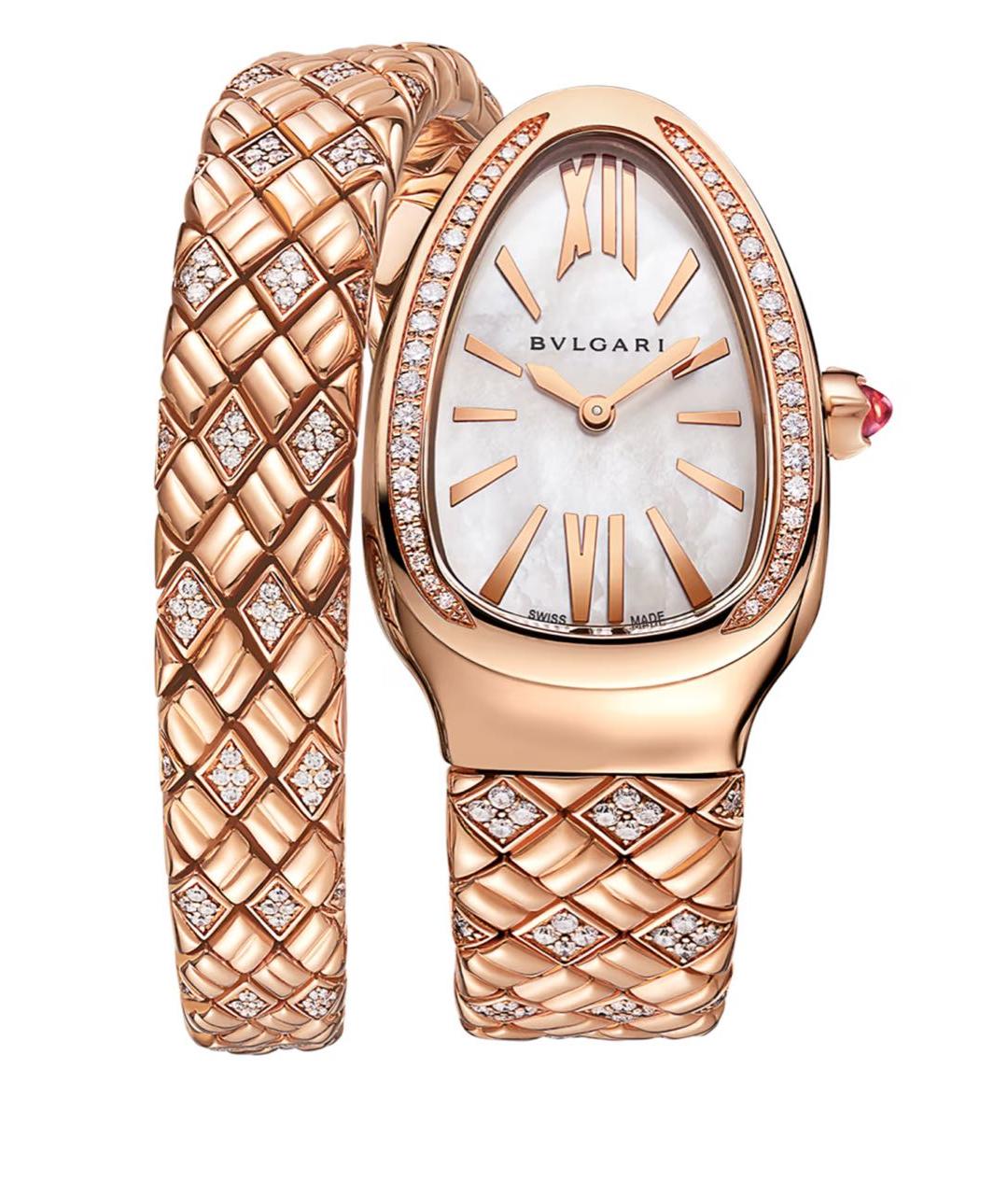 BVLGARI Золотые часы, фото 1