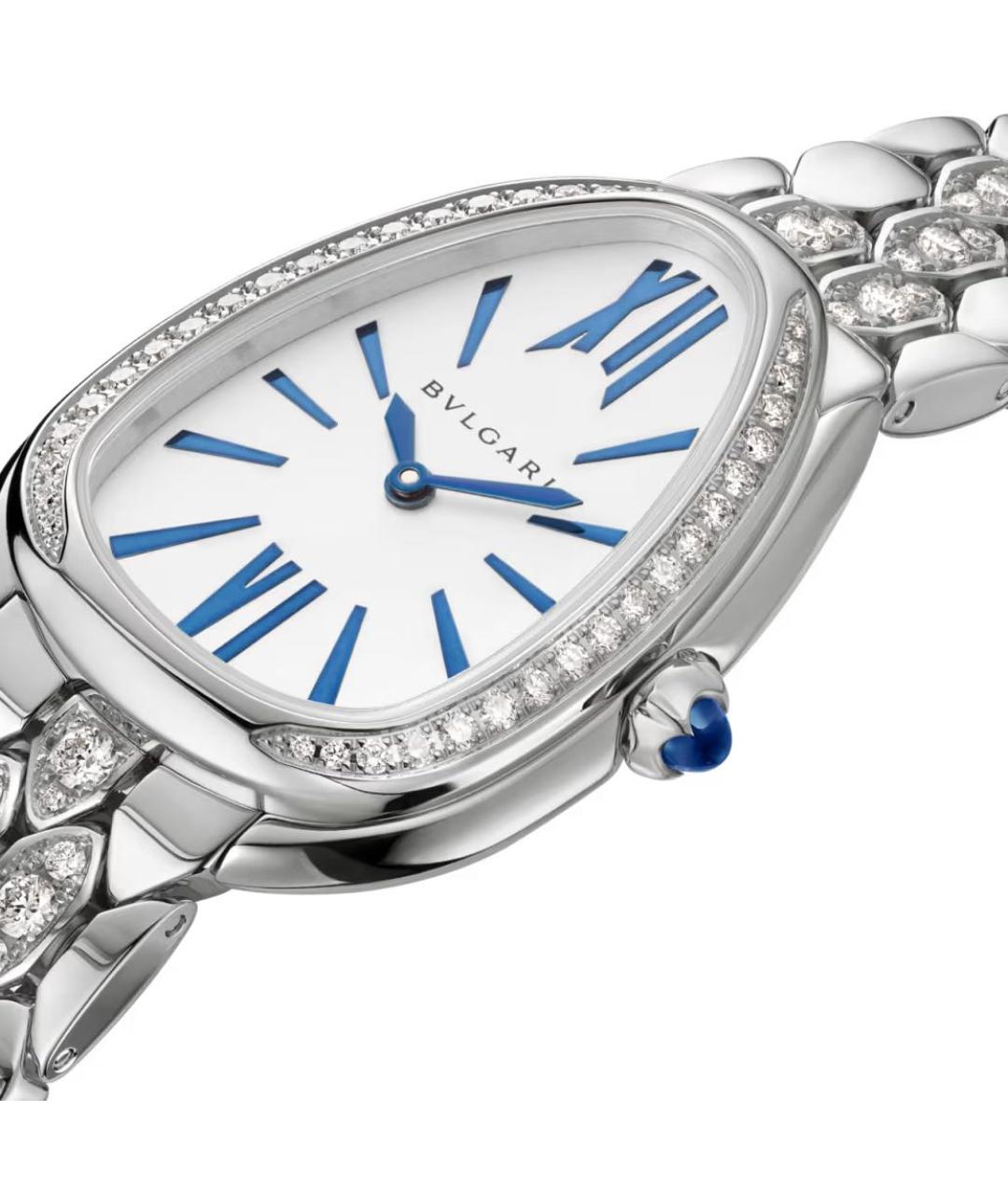 BVLGARI Серебряные часы, фото 2