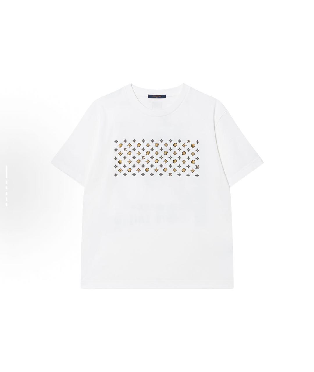 LOUIS VUITTON Белая футболка, фото 4