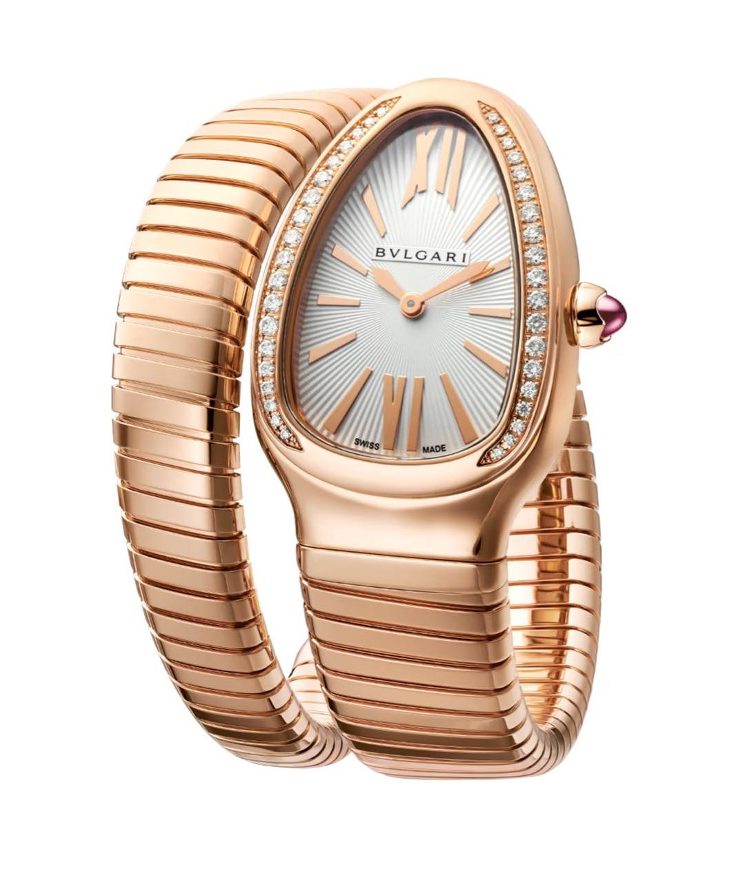 BVLGARI Золотые часы, фото 2