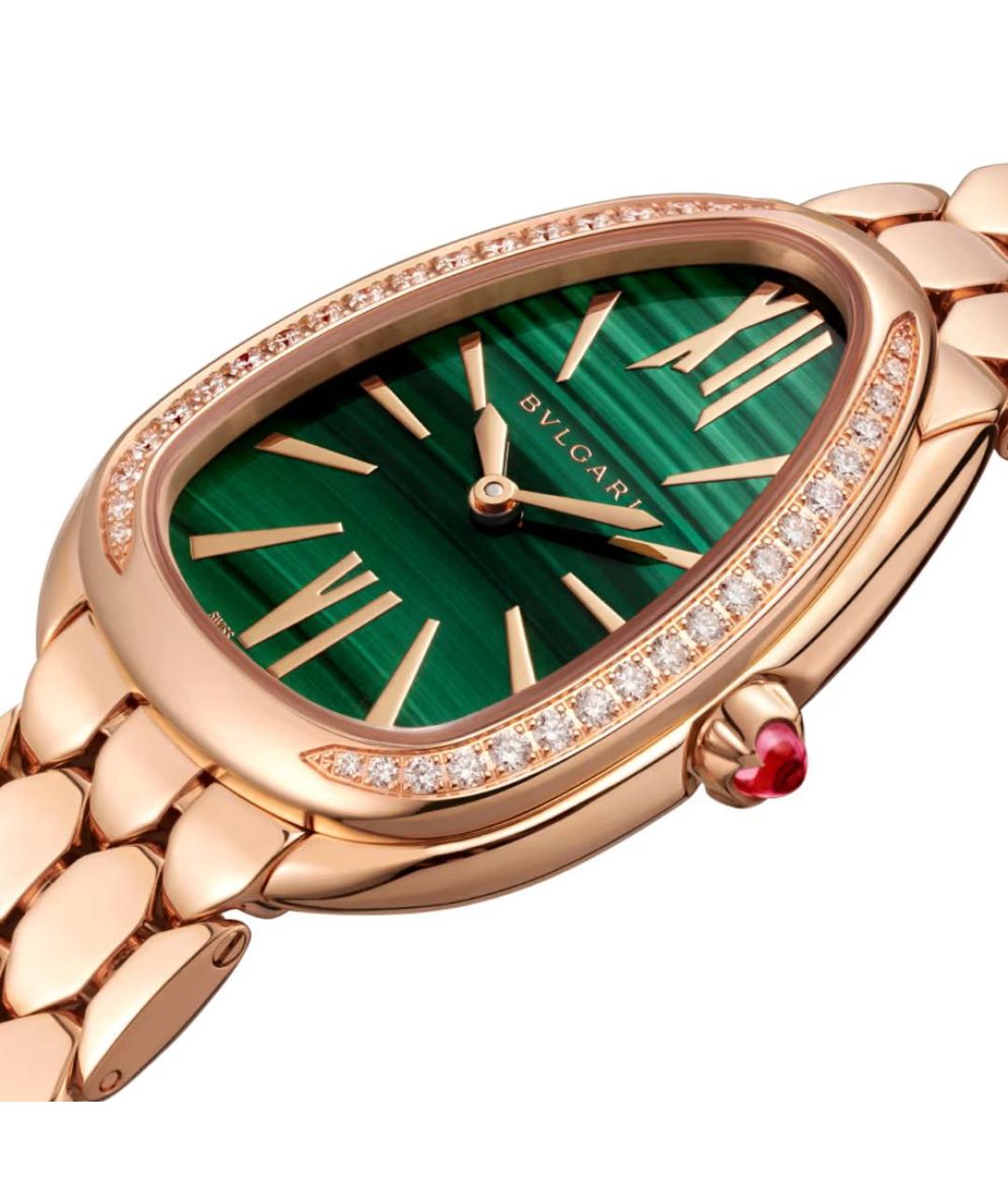BVLGARI Золотые часы, фото 2