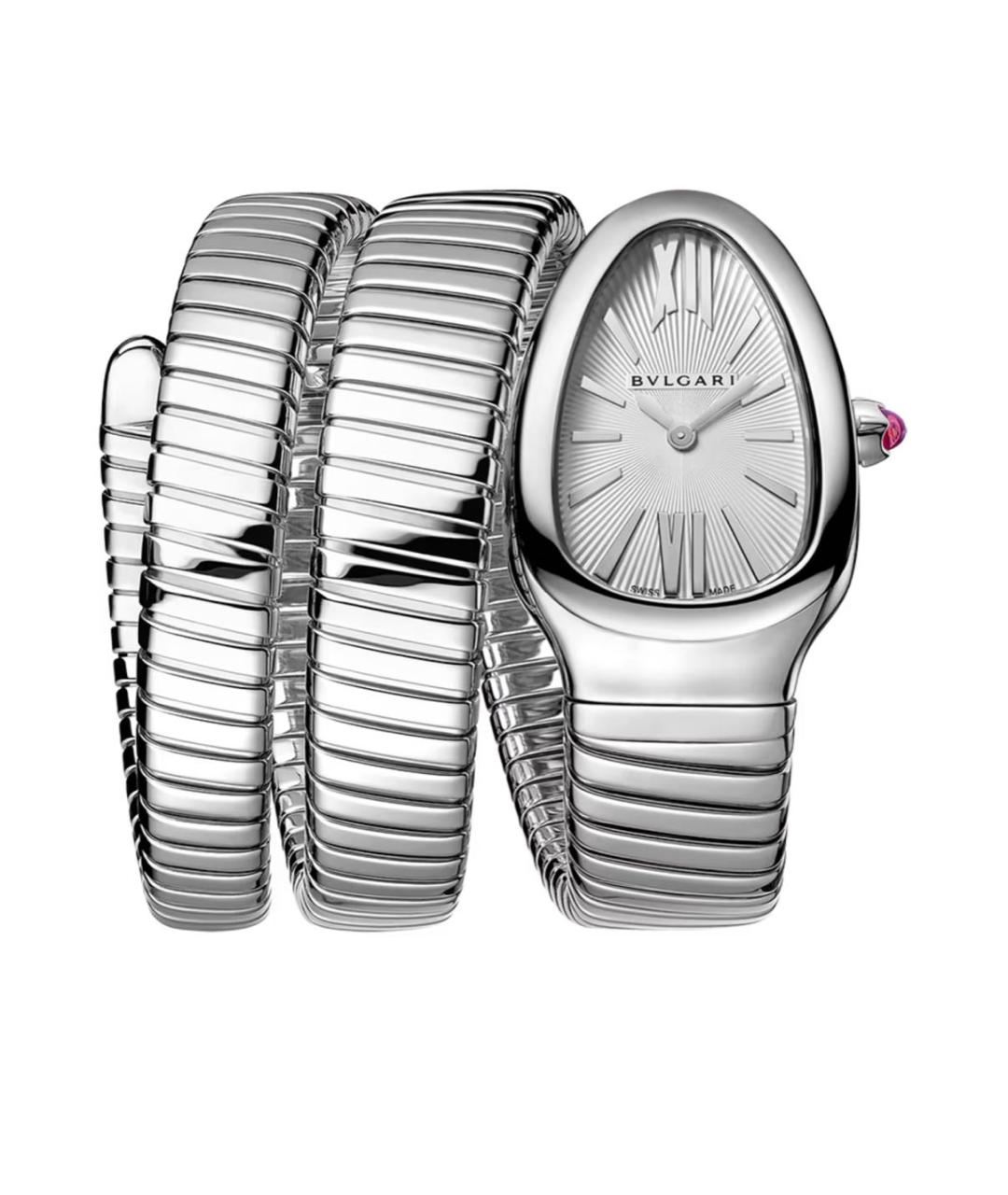 BVLGARI Серебряные часы, фото 1