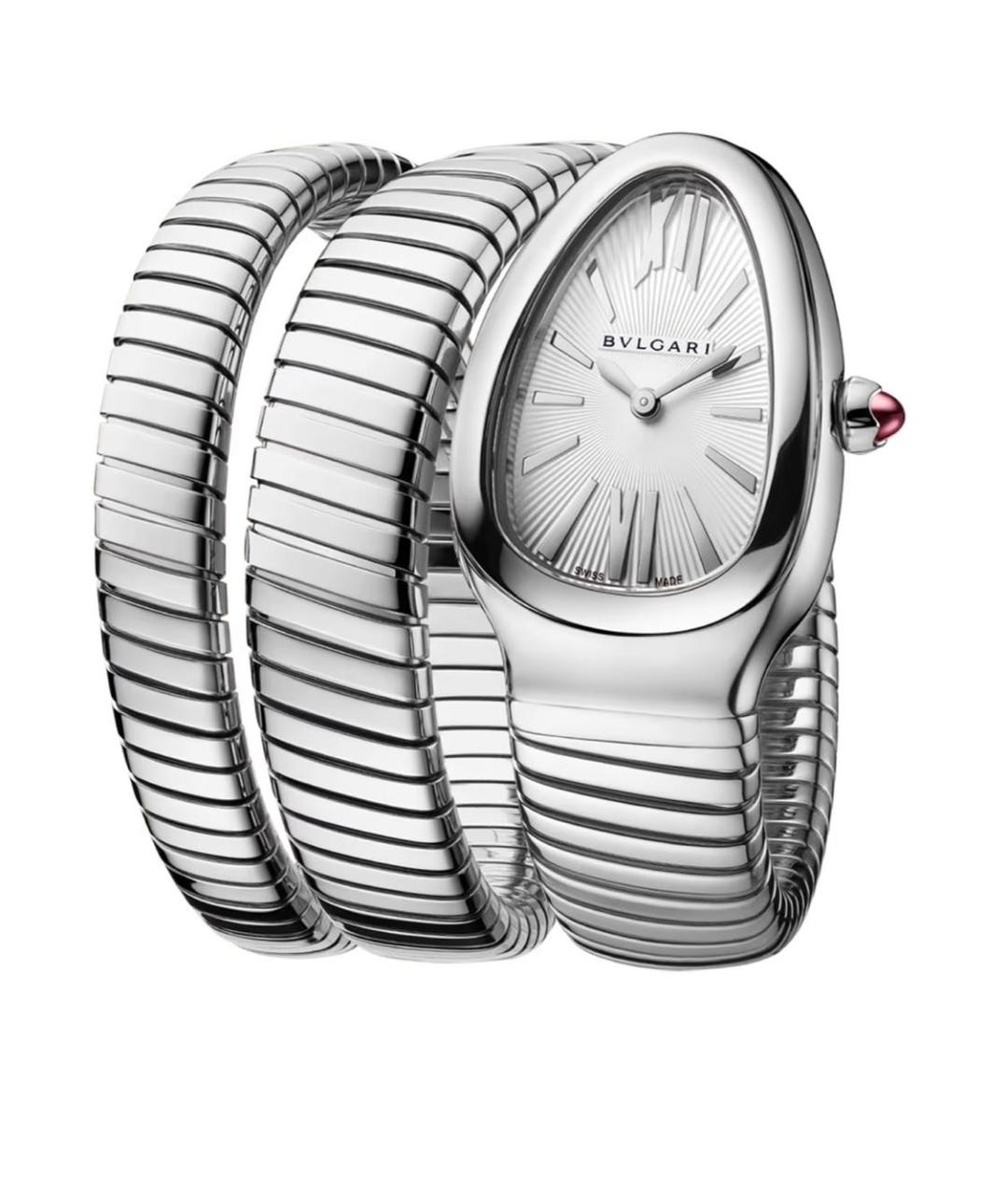 BVLGARI Серебряные часы, фото 2