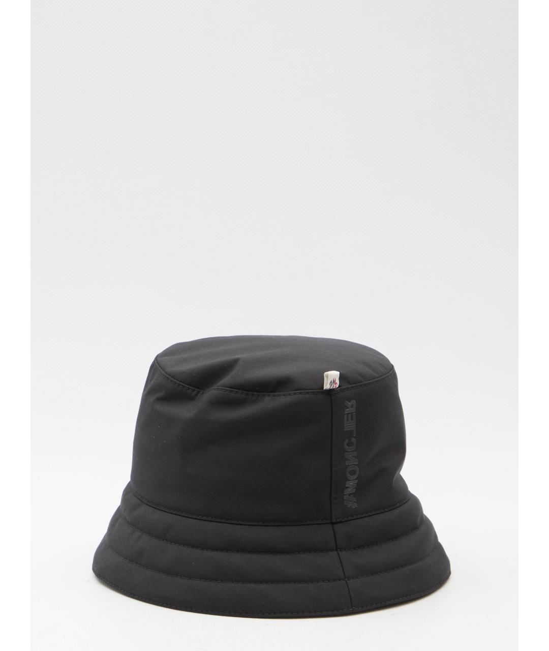 MONCLER GRENOBLE Черная синтетическая панама, фото 2
