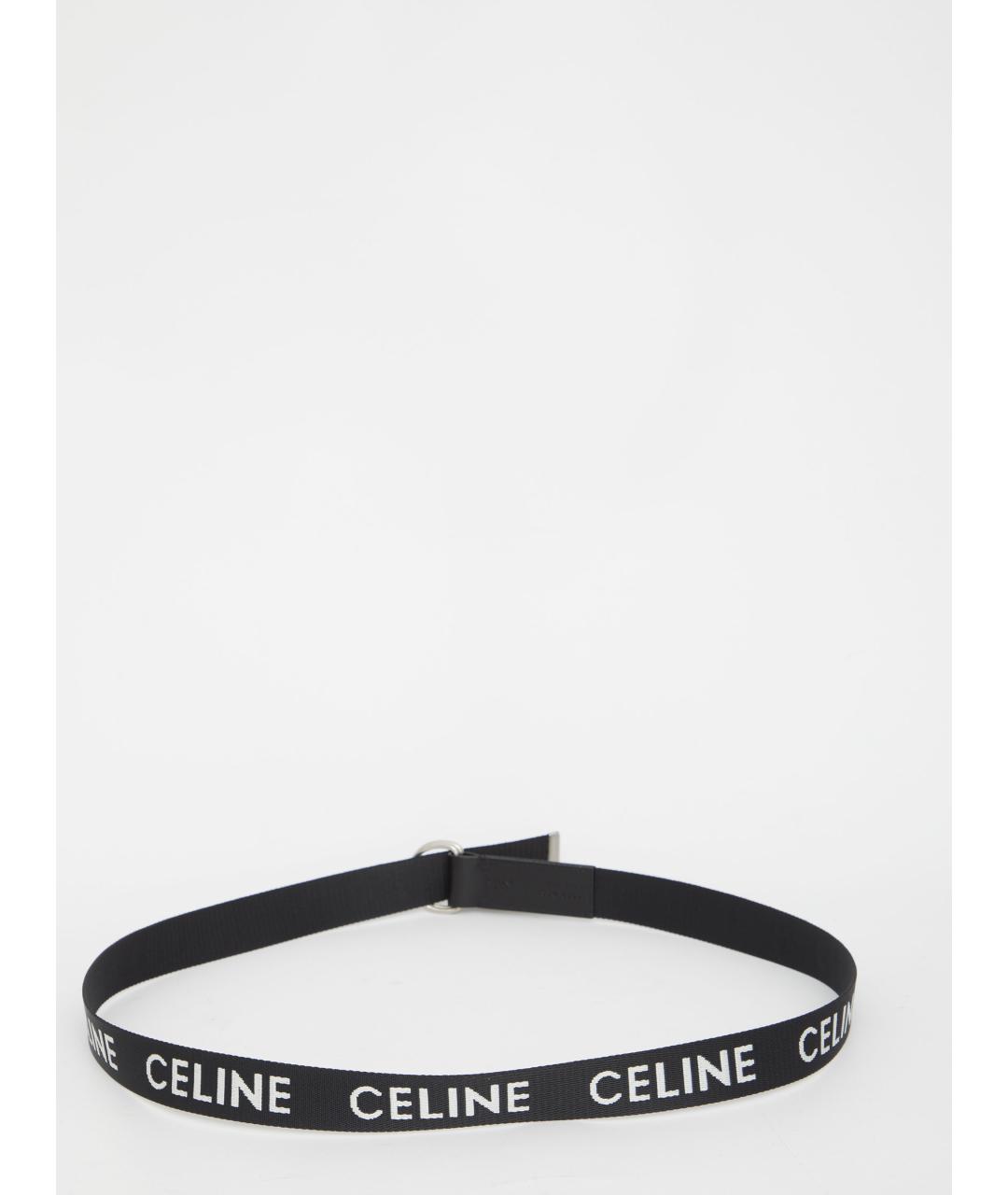 CELINE Черный ремень, фото 2