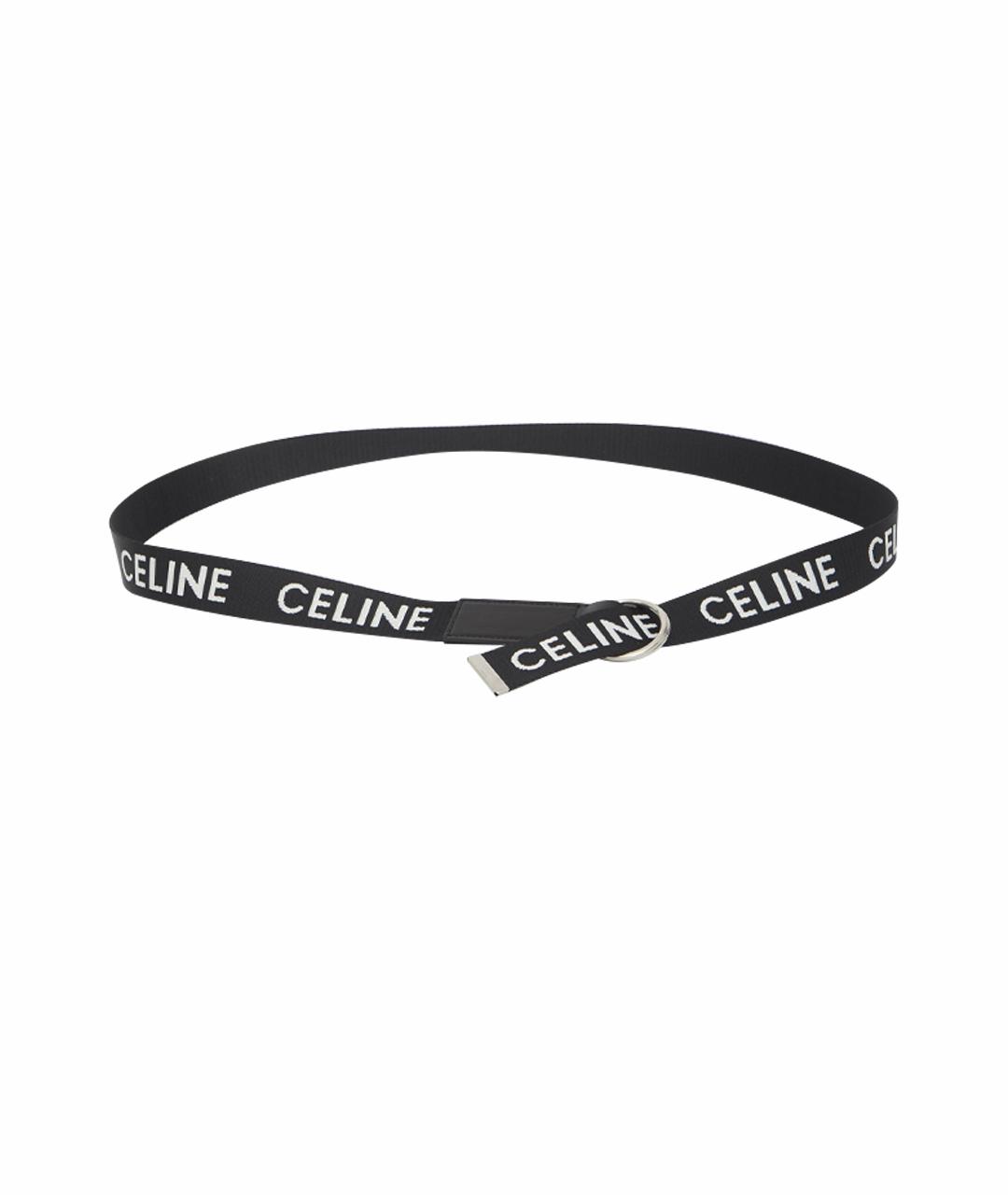 CELINE Черный ремень, фото 1