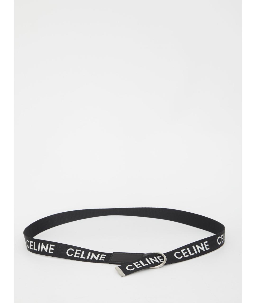 CELINE Черный ремень, фото 3