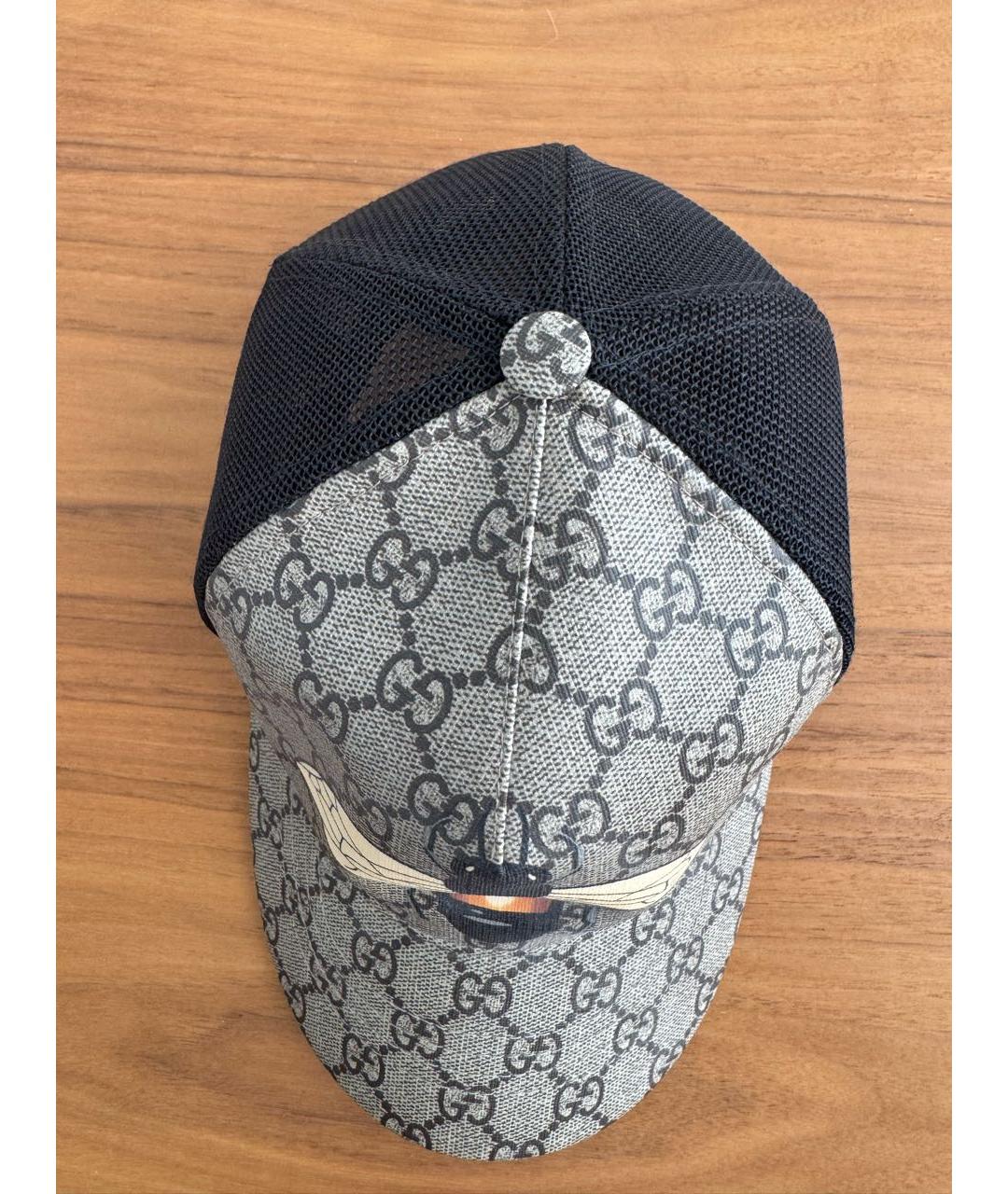 GUCCI Черная кепка, фото 4