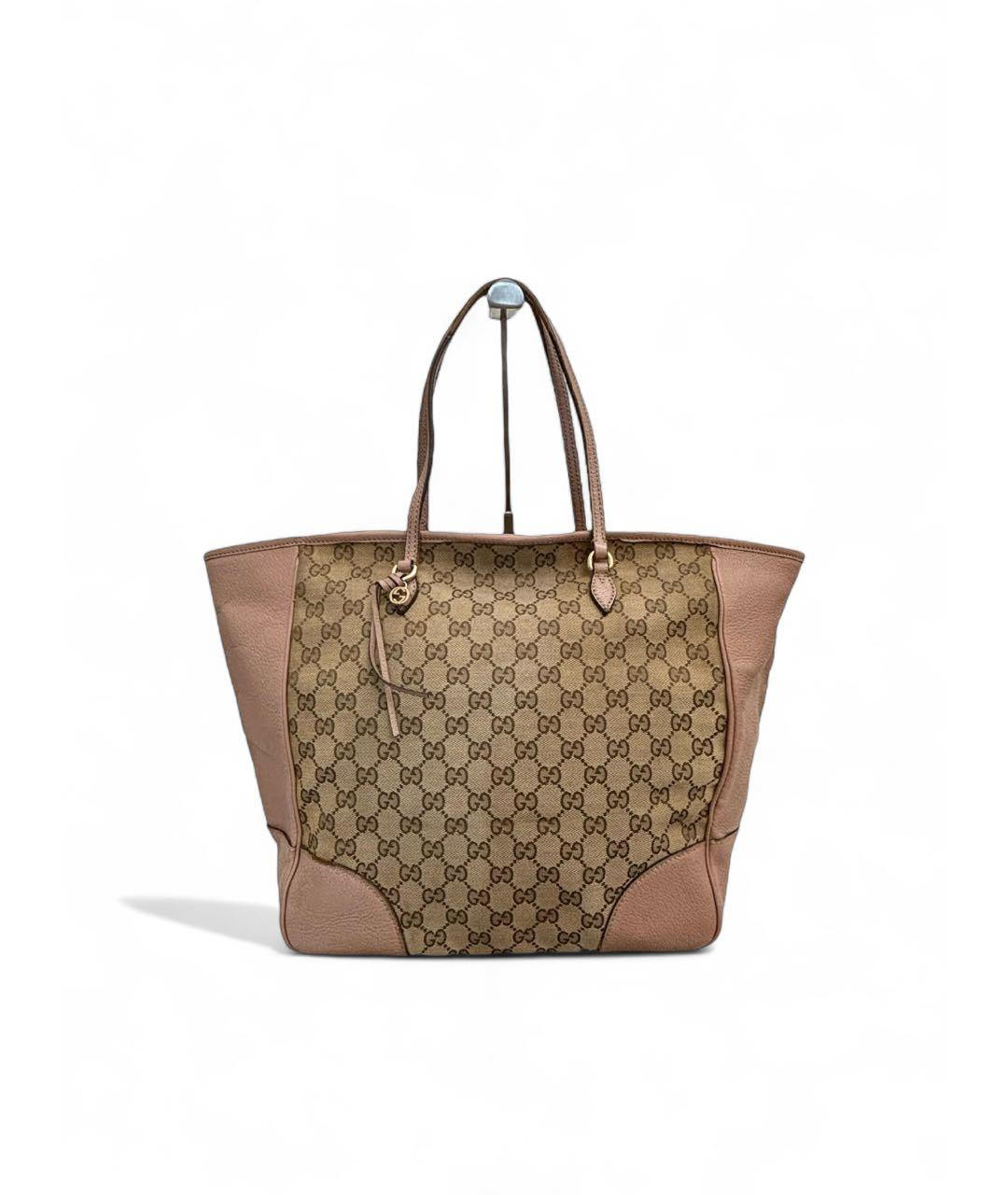 GUCCI Бежевая сумка тоут, фото 9