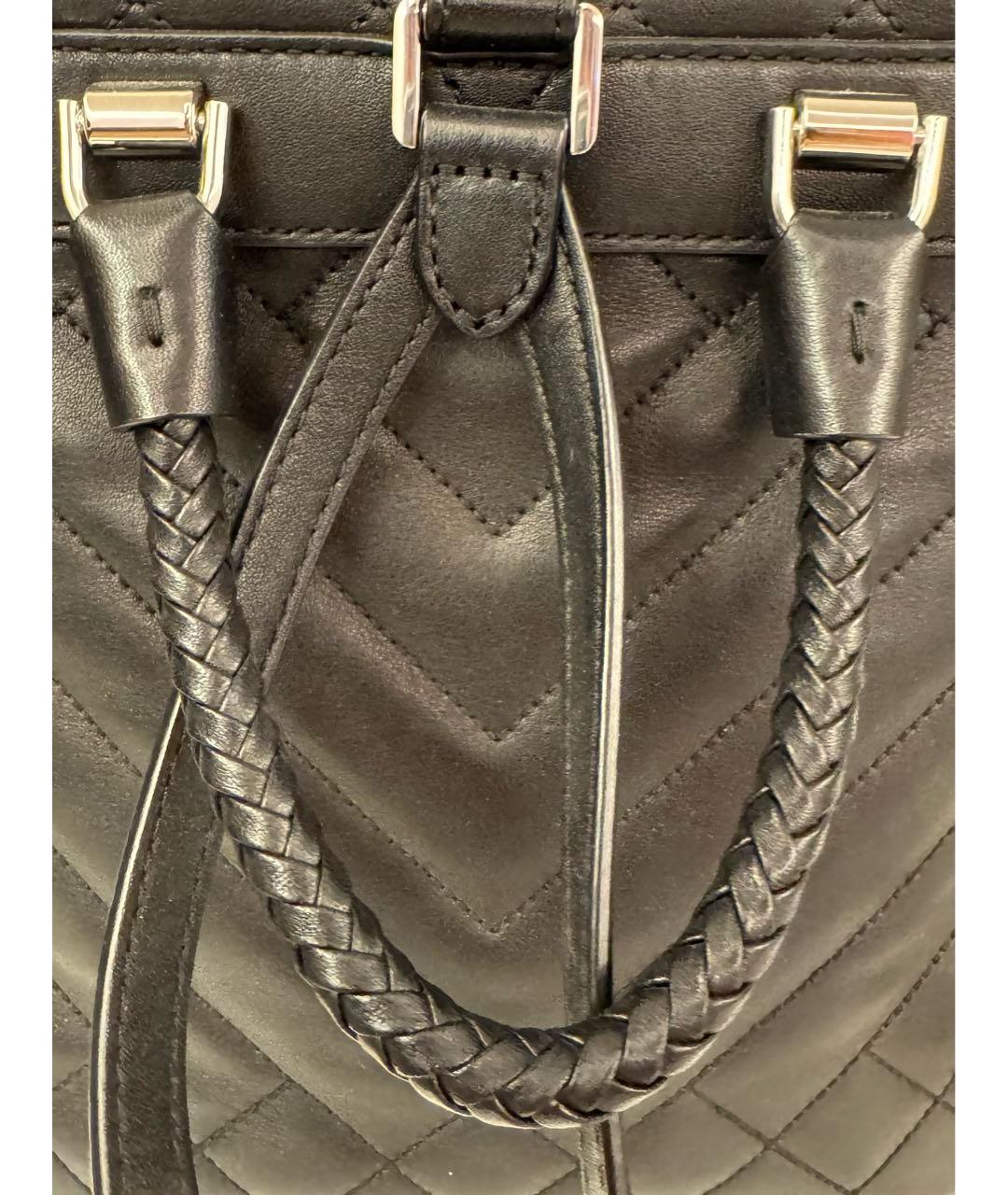 MICHAEL KORS Черный кожаный рюкзак, фото 4