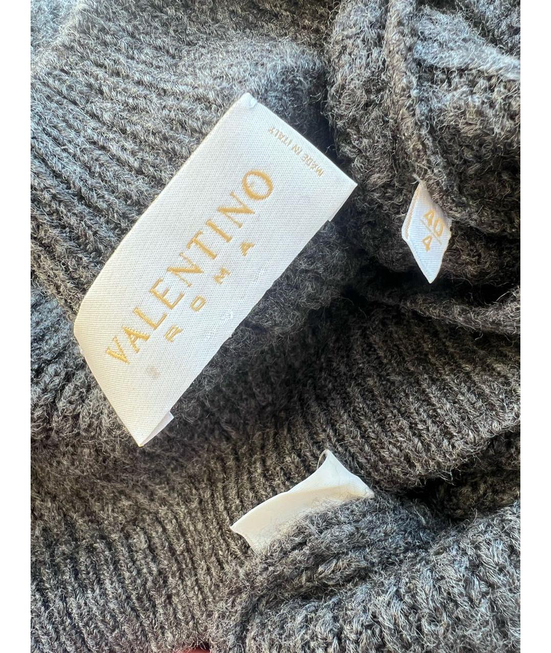 VALENTINO Серый джемпер / свитер, фото 3