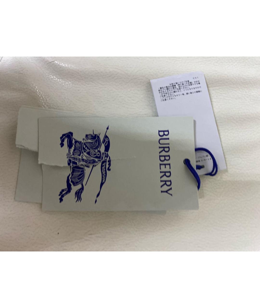 BURBERRY Черная хлопковая кэжуал рубашка, фото 6