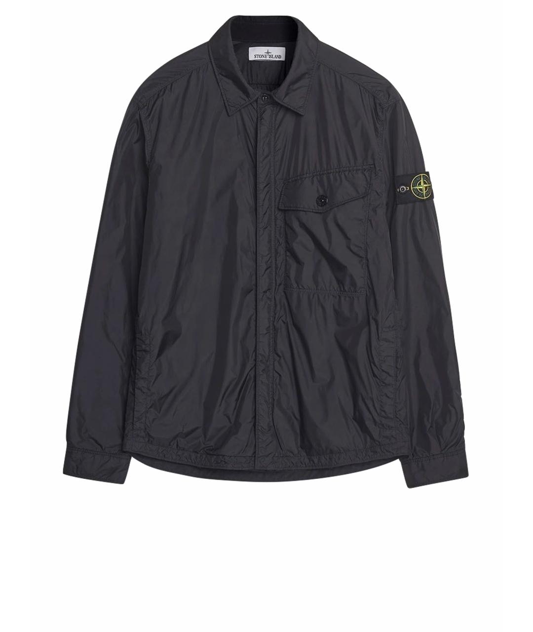 STONE ISLAND Черная куртка, фото 1