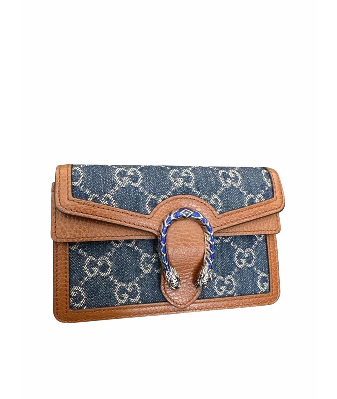 GUCCI Деним сумка тоут, фото 1