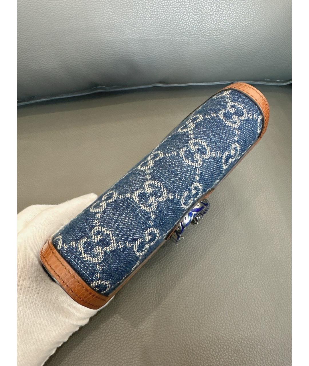 GUCCI Деним сумка тоут, фото 7