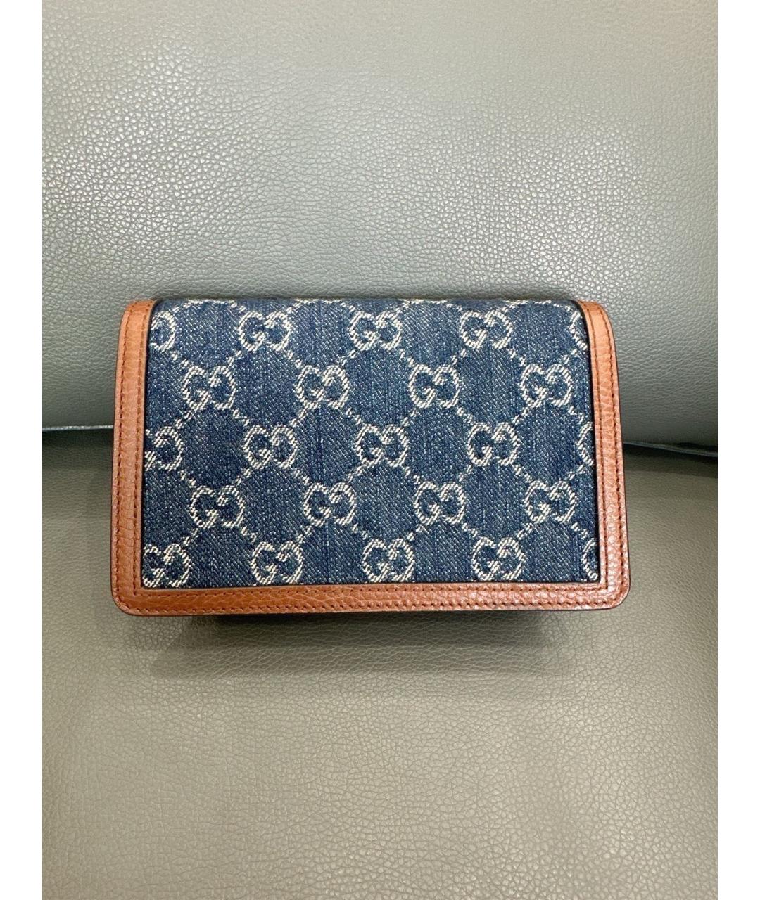 GUCCI Деним сумка тоут, фото 2