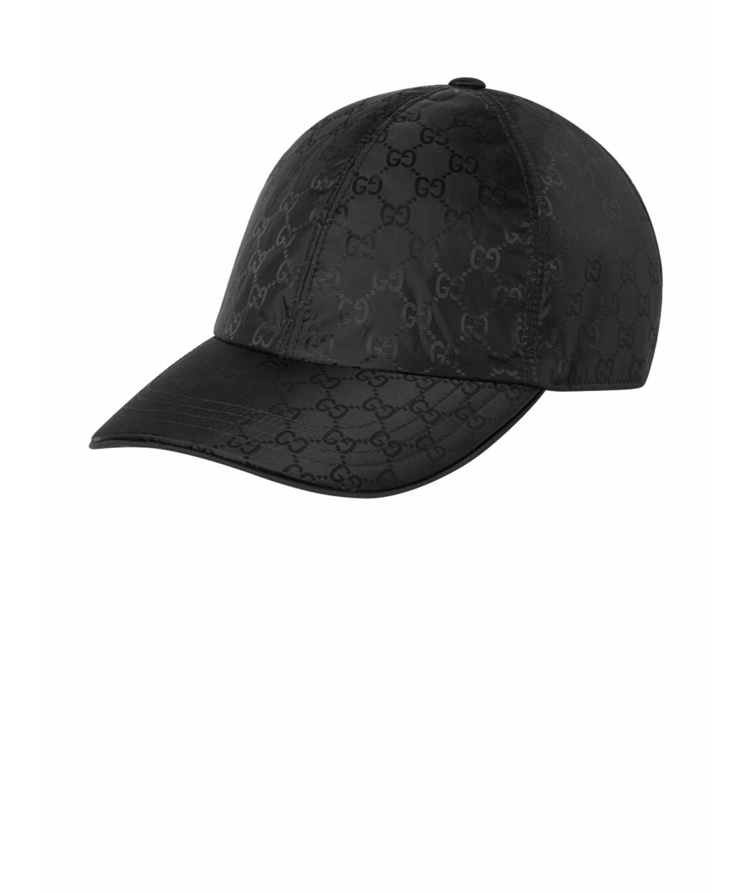 GUCCI Черная синтетическая кепка, фото 1