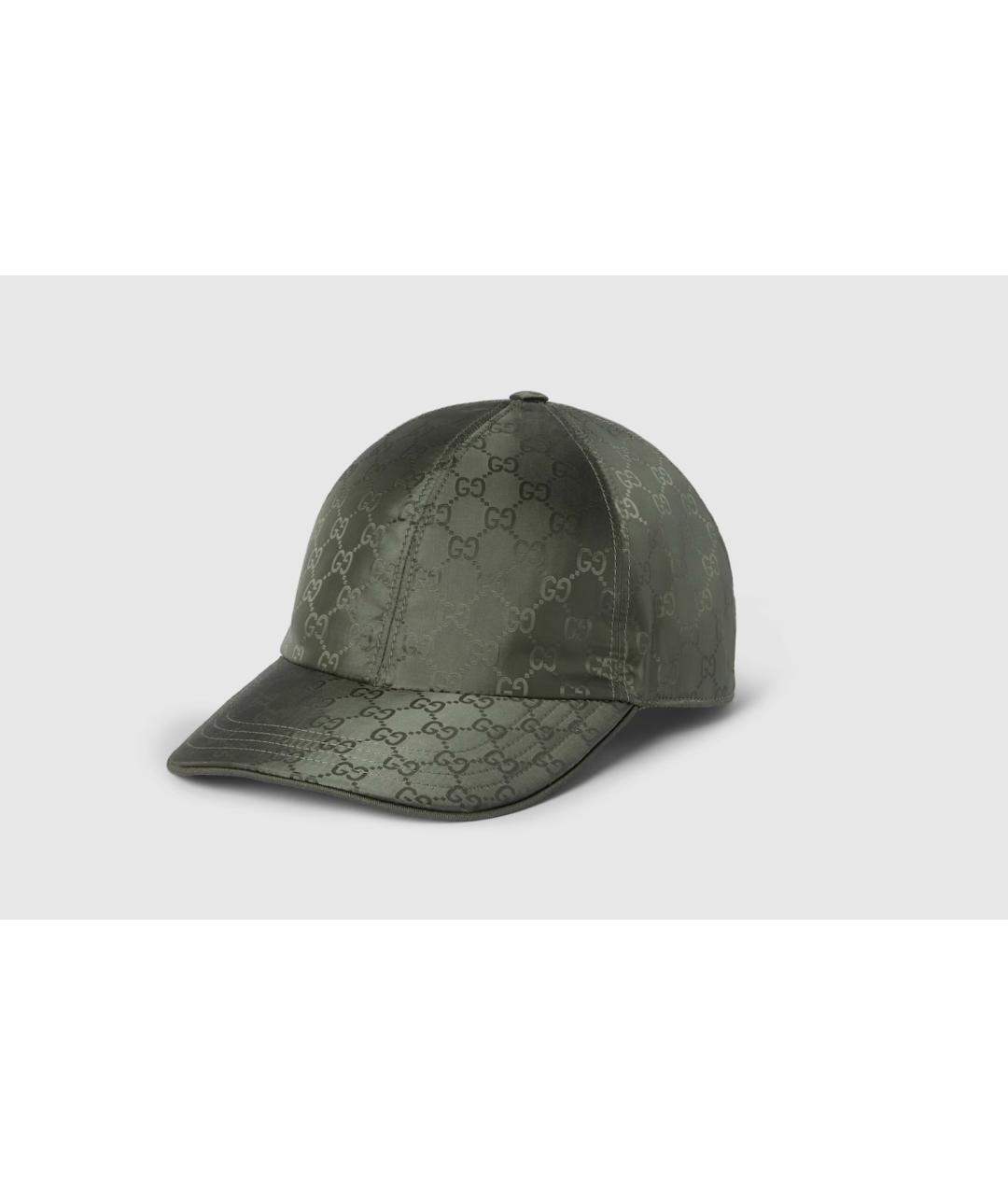 GUCCI Зеленая синтетическая кепка, фото 4