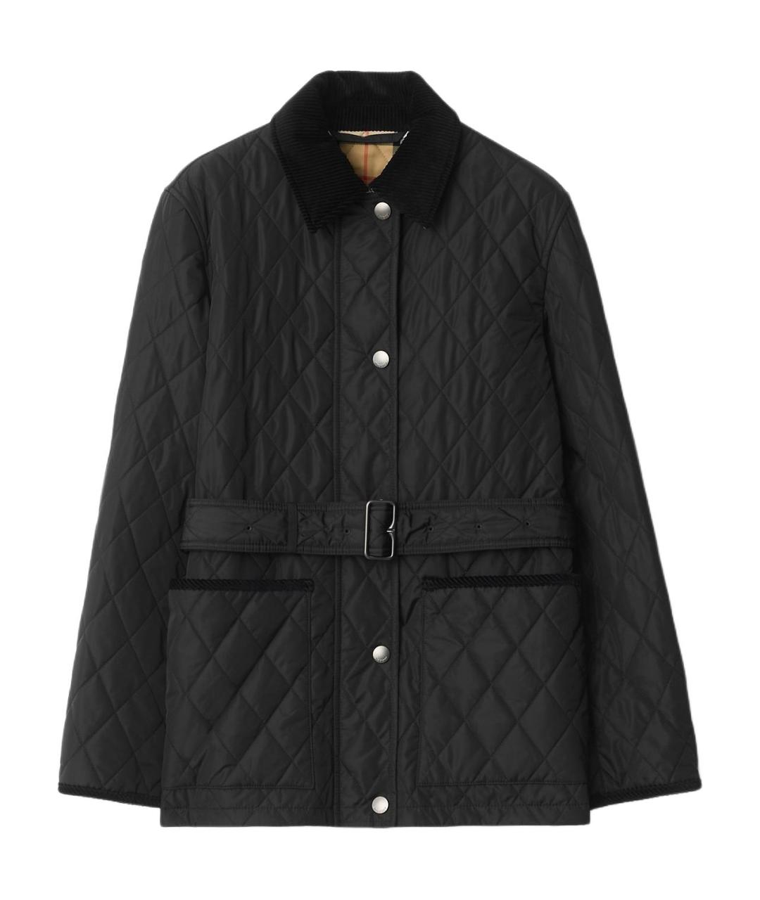 BURBERRY Черный пуховик, фото 1