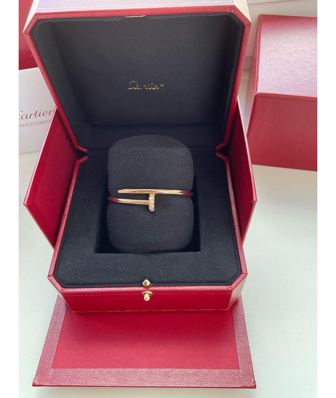 CARTIER Золотой браслет из розового золота, фото 3
