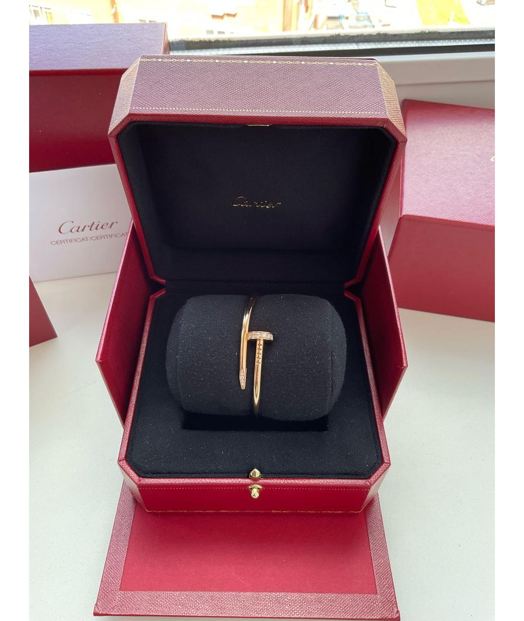 CARTIER Золотой браслет из розового золота, фото 2