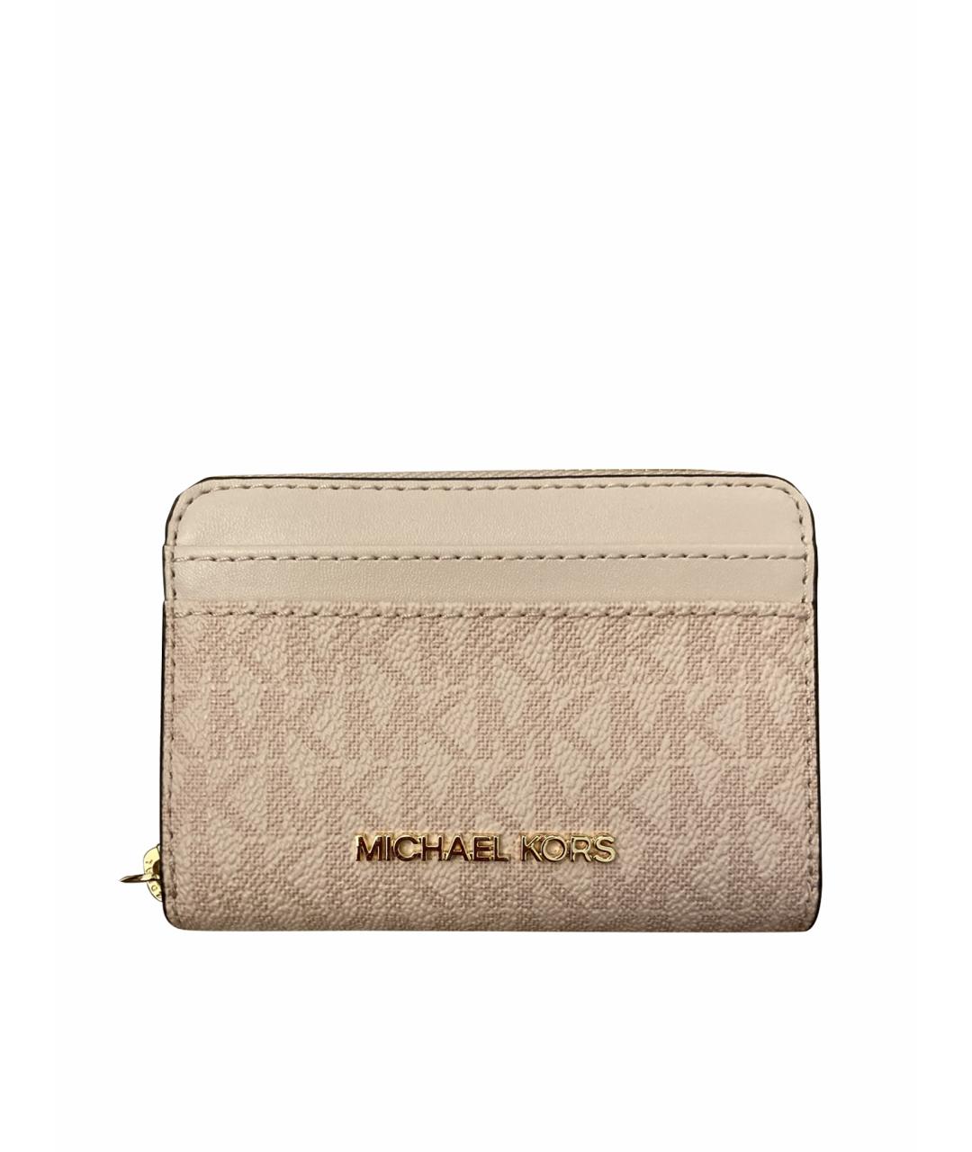 MICHAEL MICHAEL KORS Розовый кошелек, фото 1