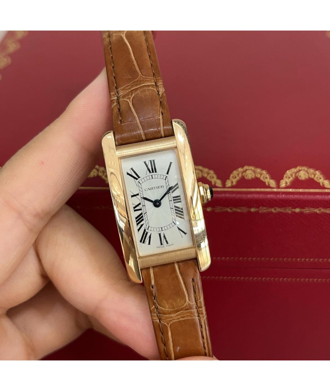 CARTIER Часы из розового золота, фото 3