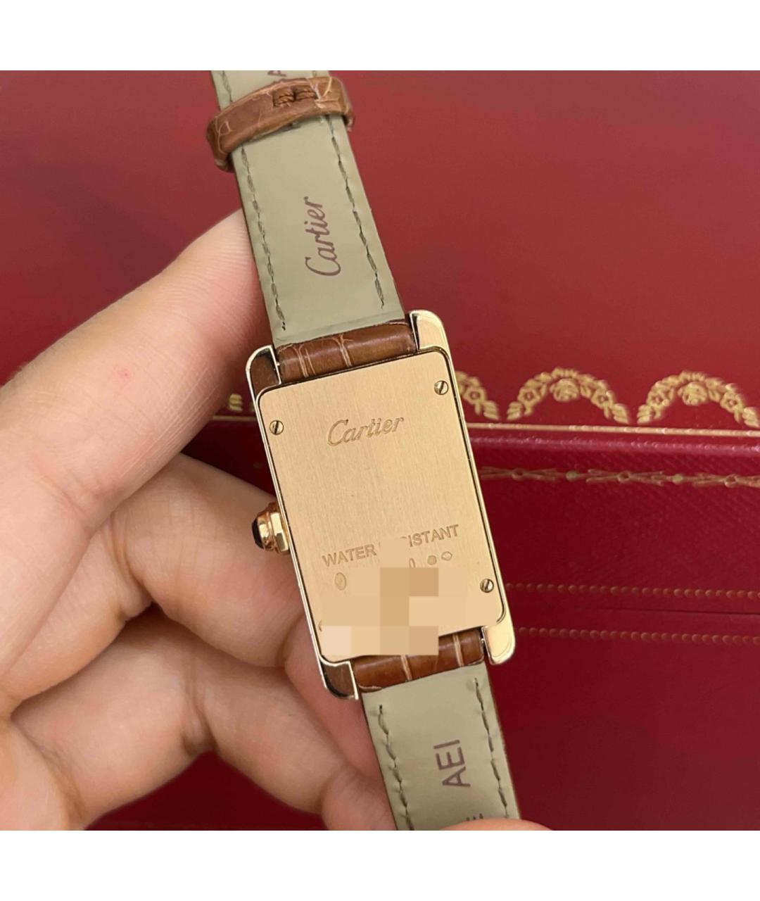 CARTIER Часы из розового золота, фото 7