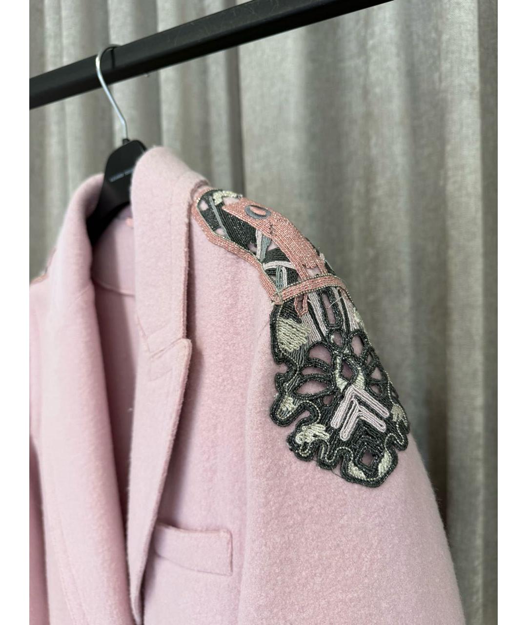 ERMANNO SCERVINO Розовое пальто, фото 4