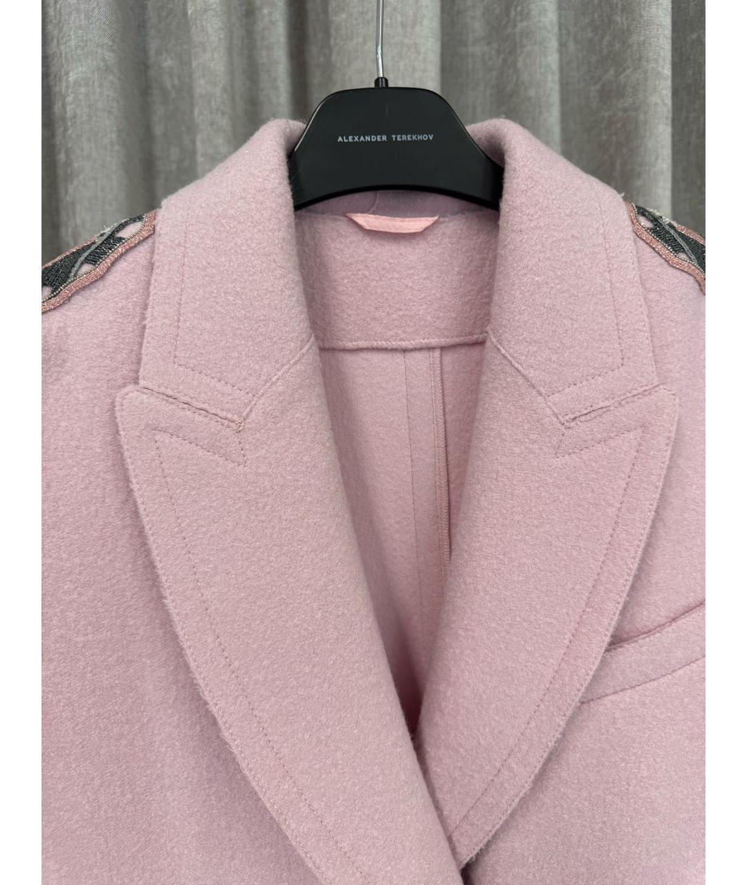 ERMANNO SCERVINO Розовое пальто, фото 5