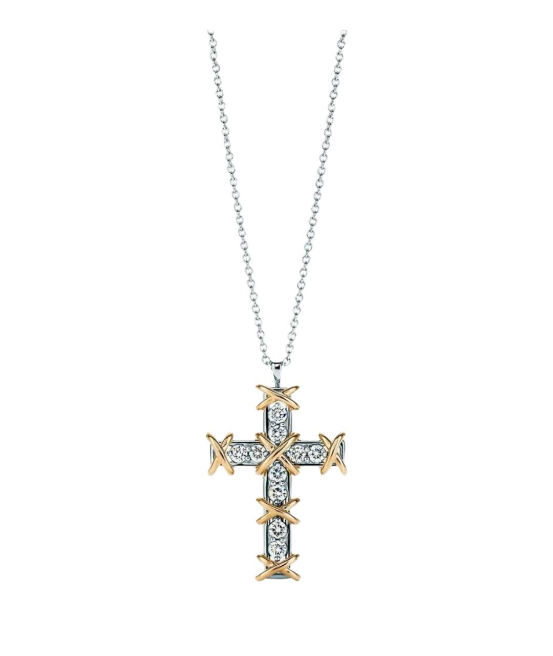 TIFFANY&CO Серебряное колье из желтого золота, фото 1