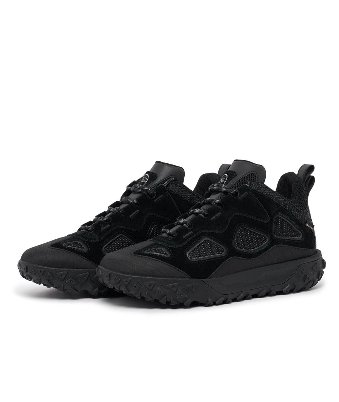 TIMBERLAND Черные кожаные высокие кроссовки / кеды, фото 2