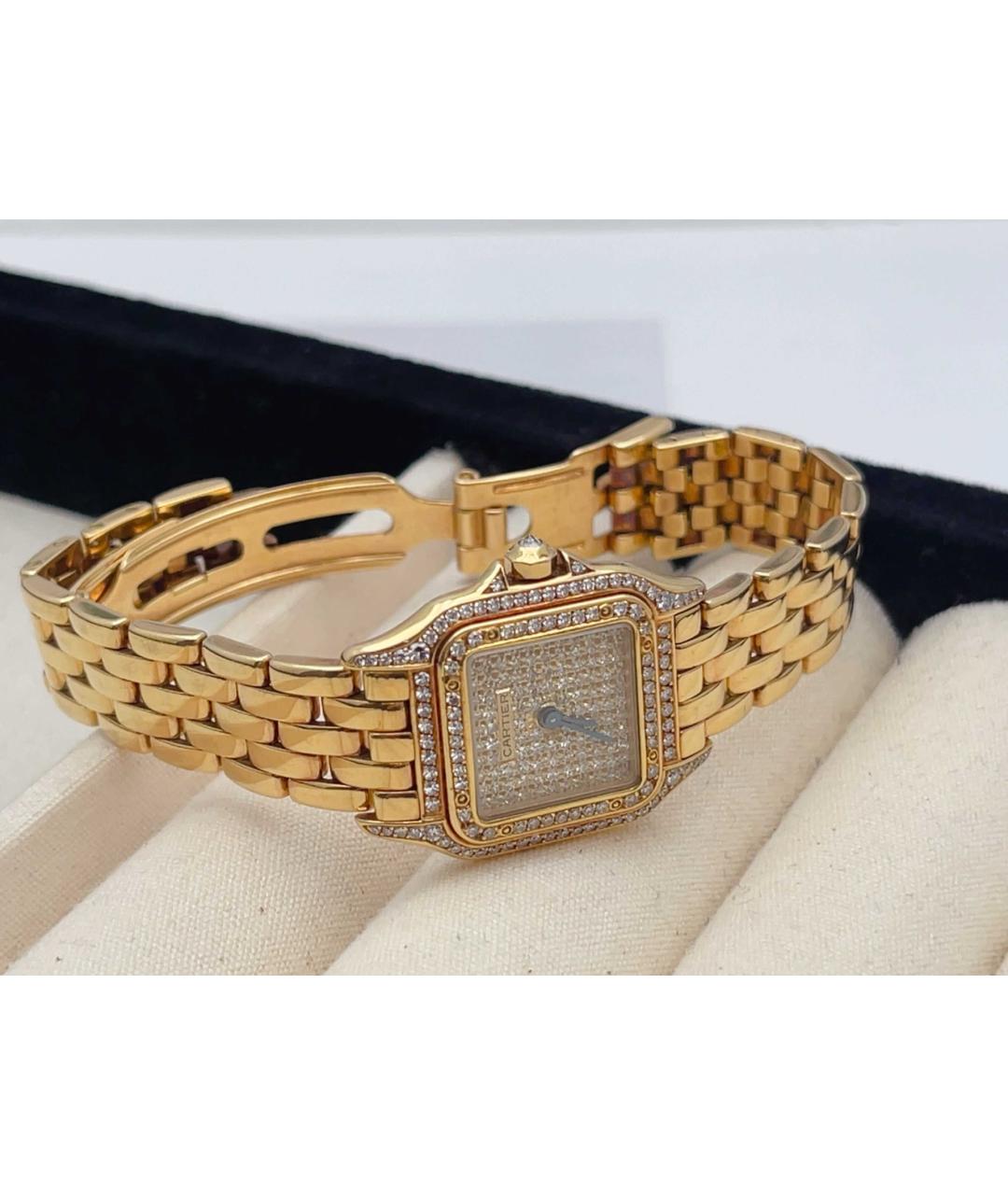 CARTIER Часы из желтого золота, фото 3