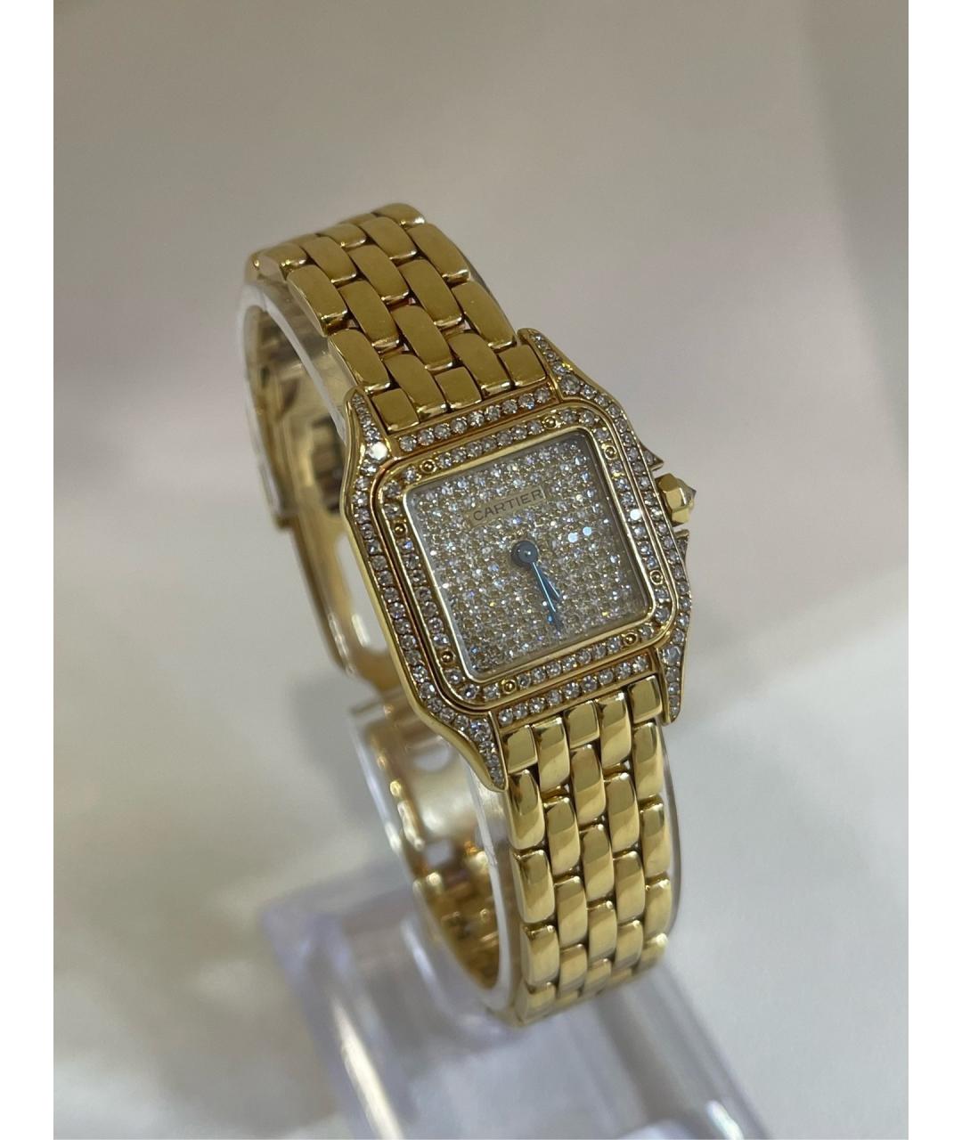 CARTIER Часы из желтого золота, фото 5