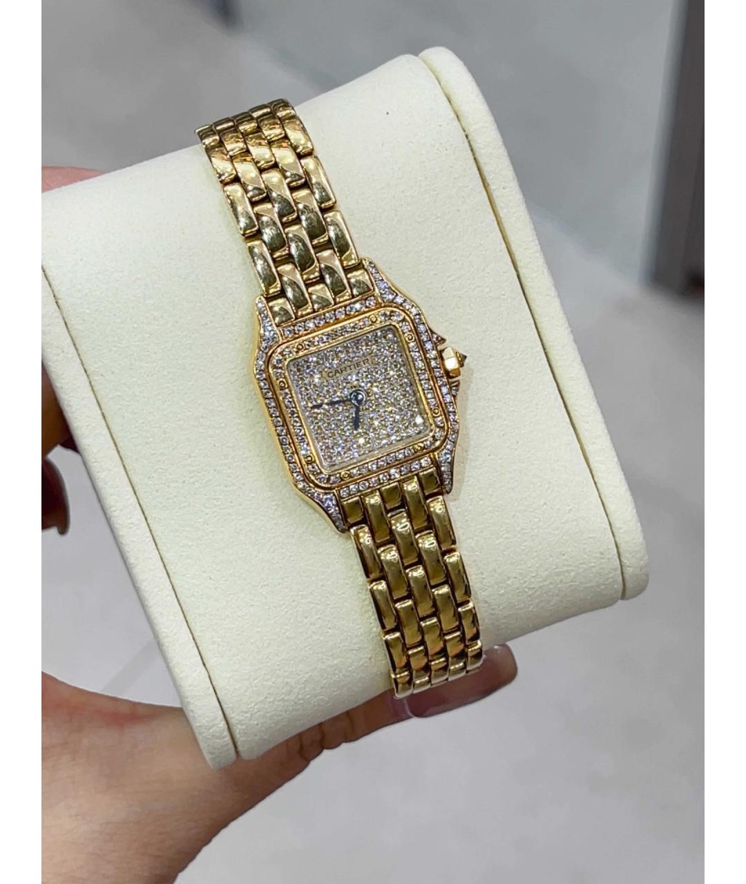 CARTIER Часы из желтого золота, фото 2