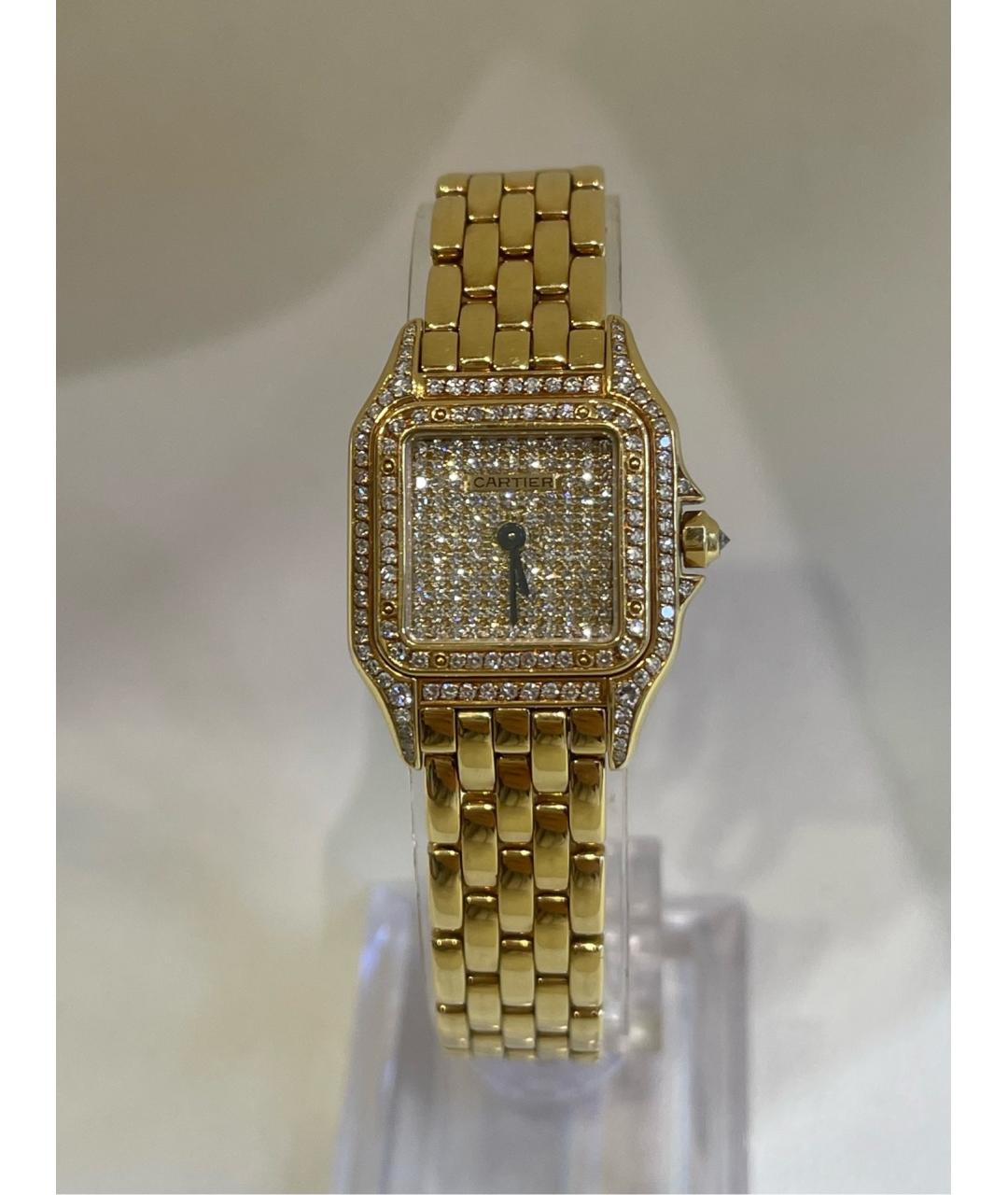 CARTIER Часы из желтого золота, фото 6