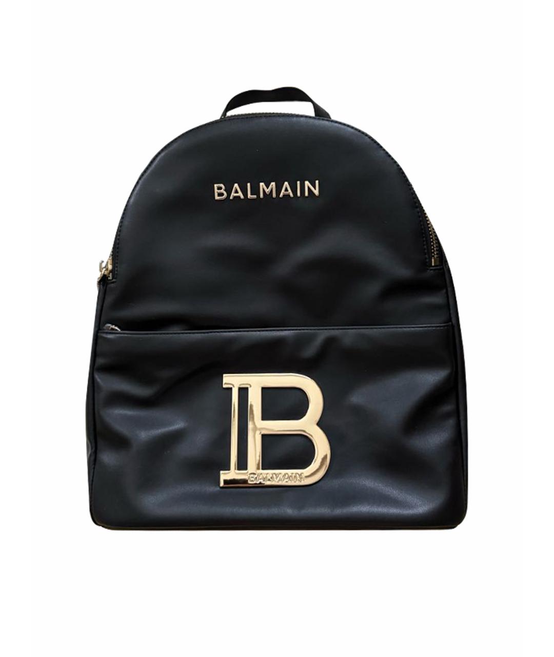 BALMAIN Черный рюкзак, фото 1