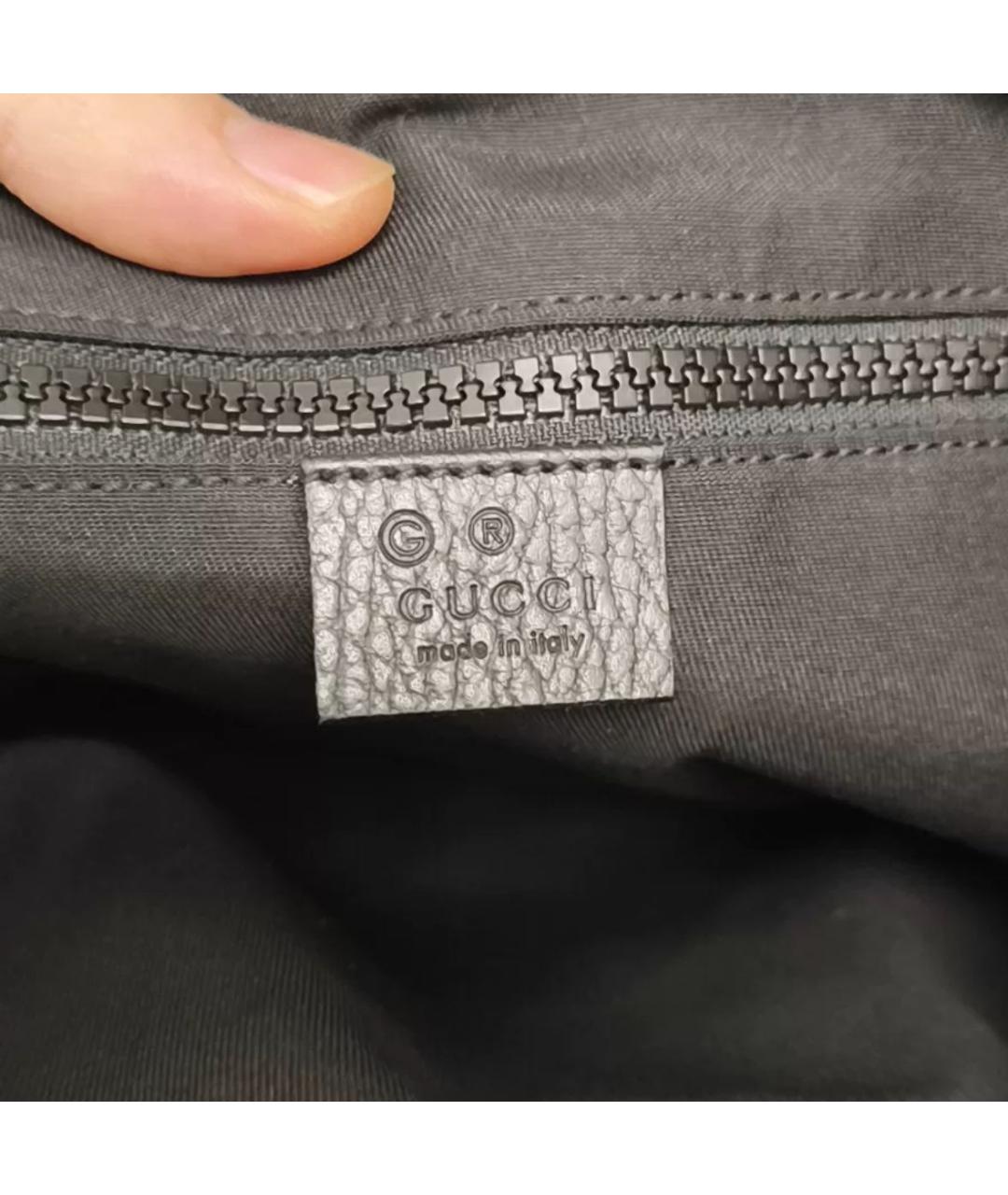 GUCCI Черная сумка на плечо, фото 6