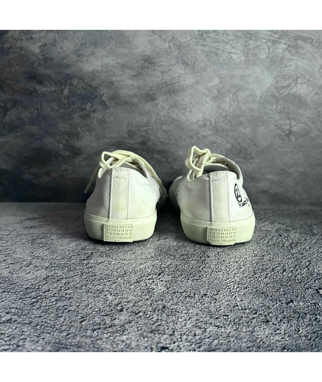 MAISON MARGIELA Белые кеды, фото 4