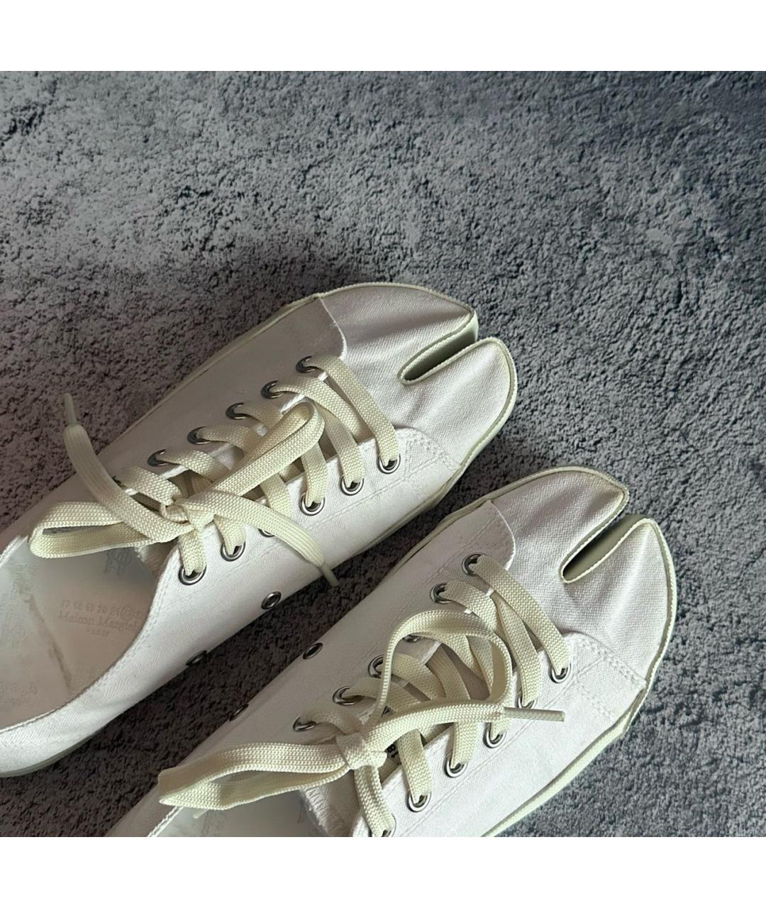 MAISON MARGIELA Белые кеды, фото 3