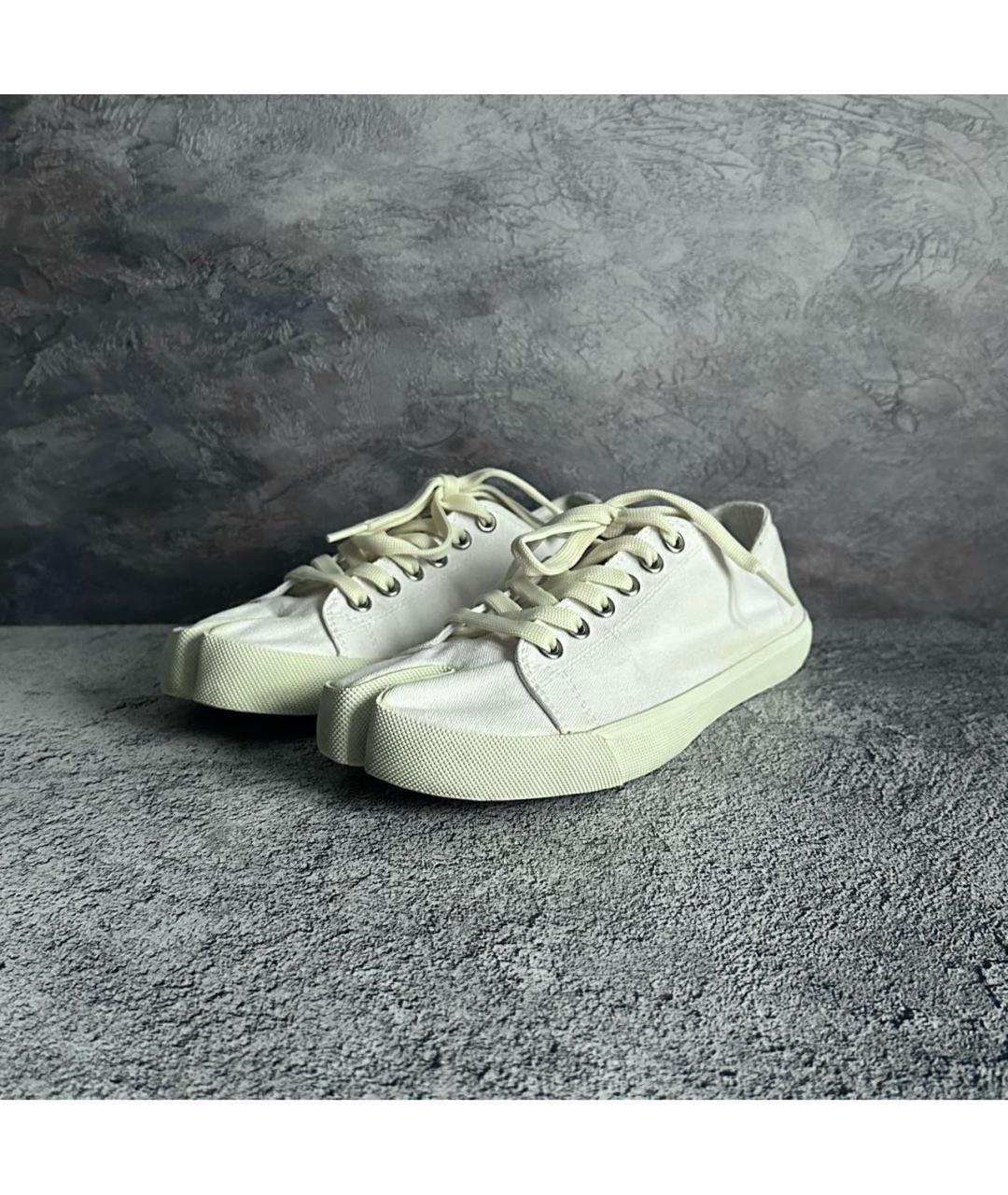 MAISON MARGIELA Белые кеды, фото 2